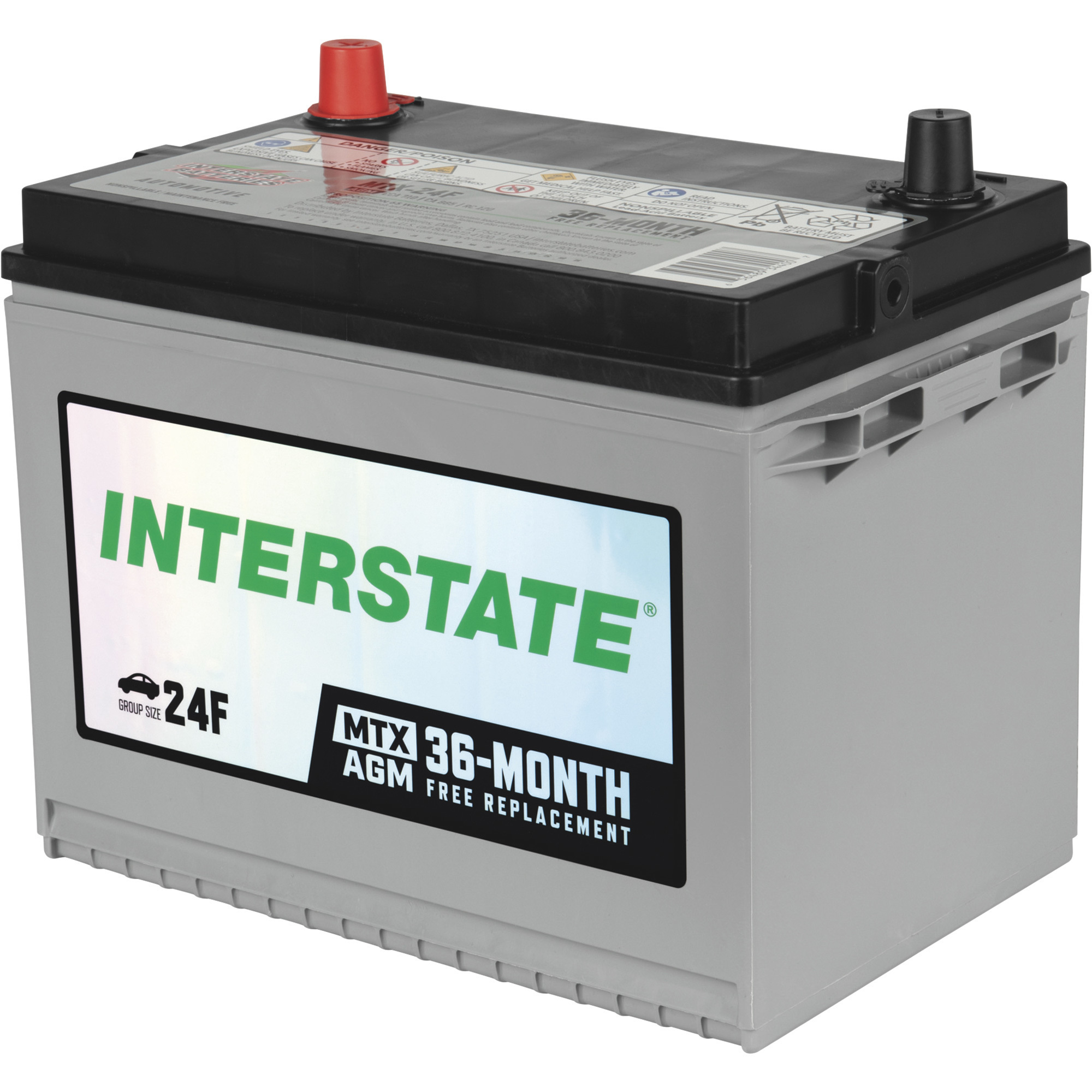 Interstate Mtx Series Automotive Battery Group Size F Volt