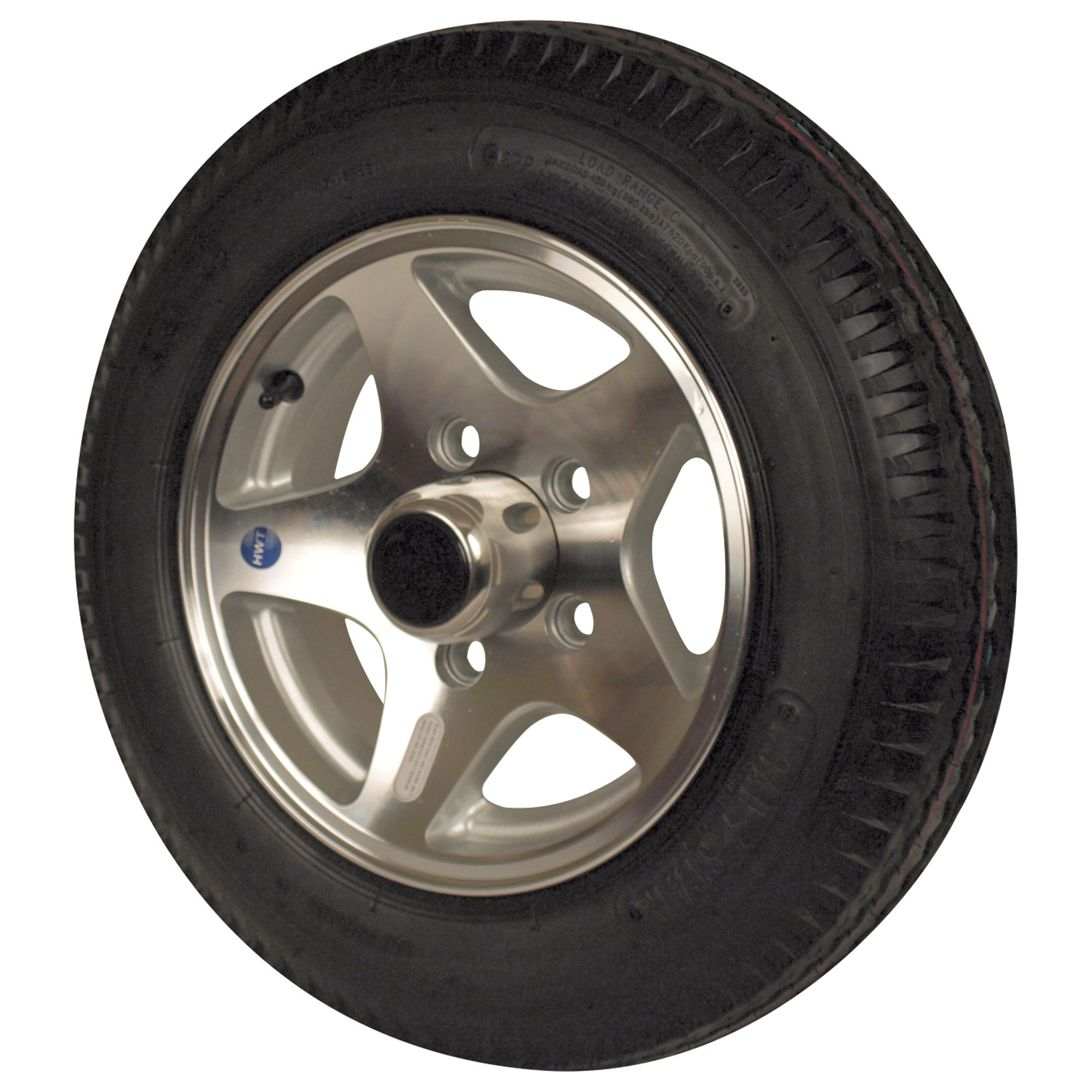 Kenda Loadstar Aluminum In Bias Ply Trailer Tire And Wheel Assembly