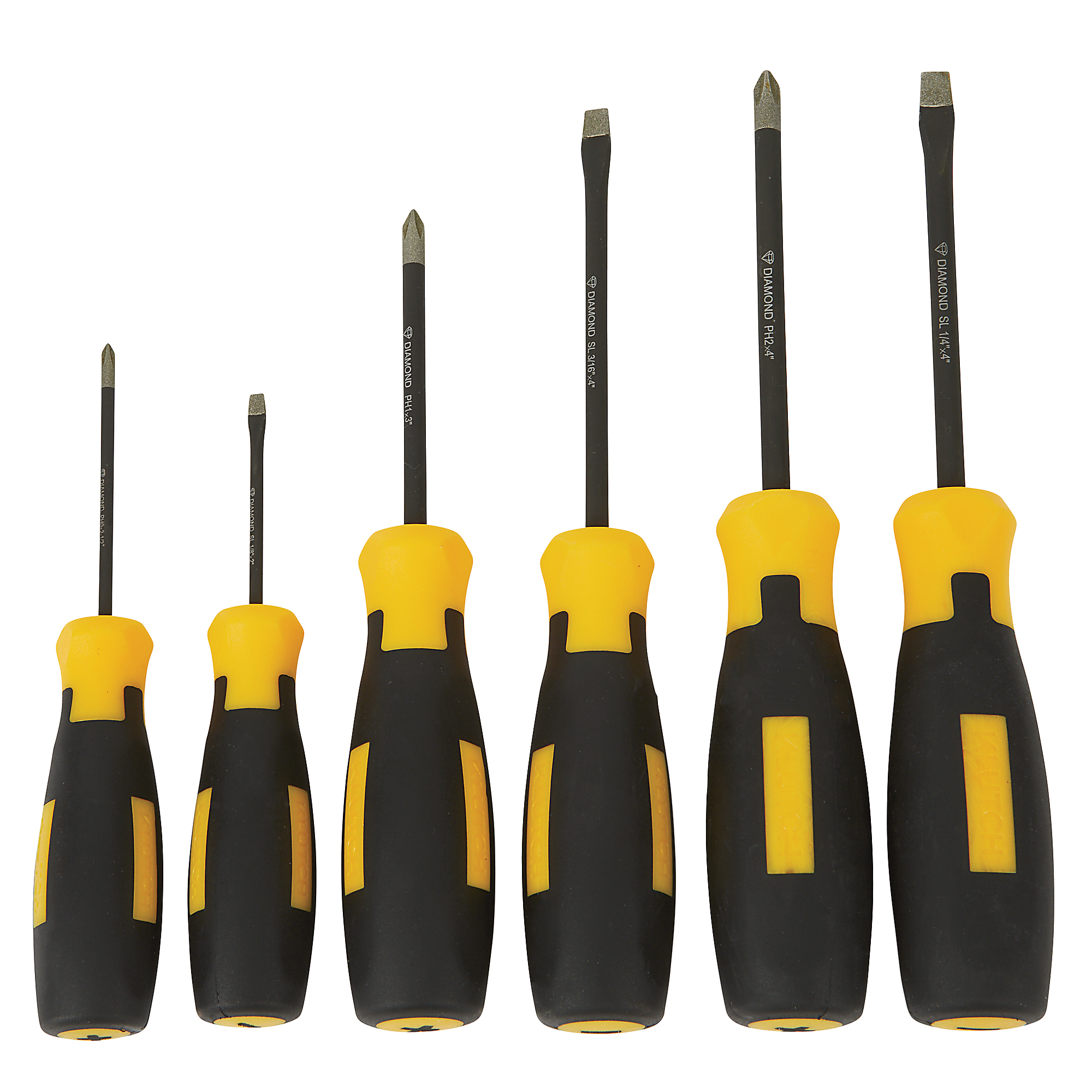 Klutch Pc Diamond Tip Combination Screwdriver Set Northern Tool