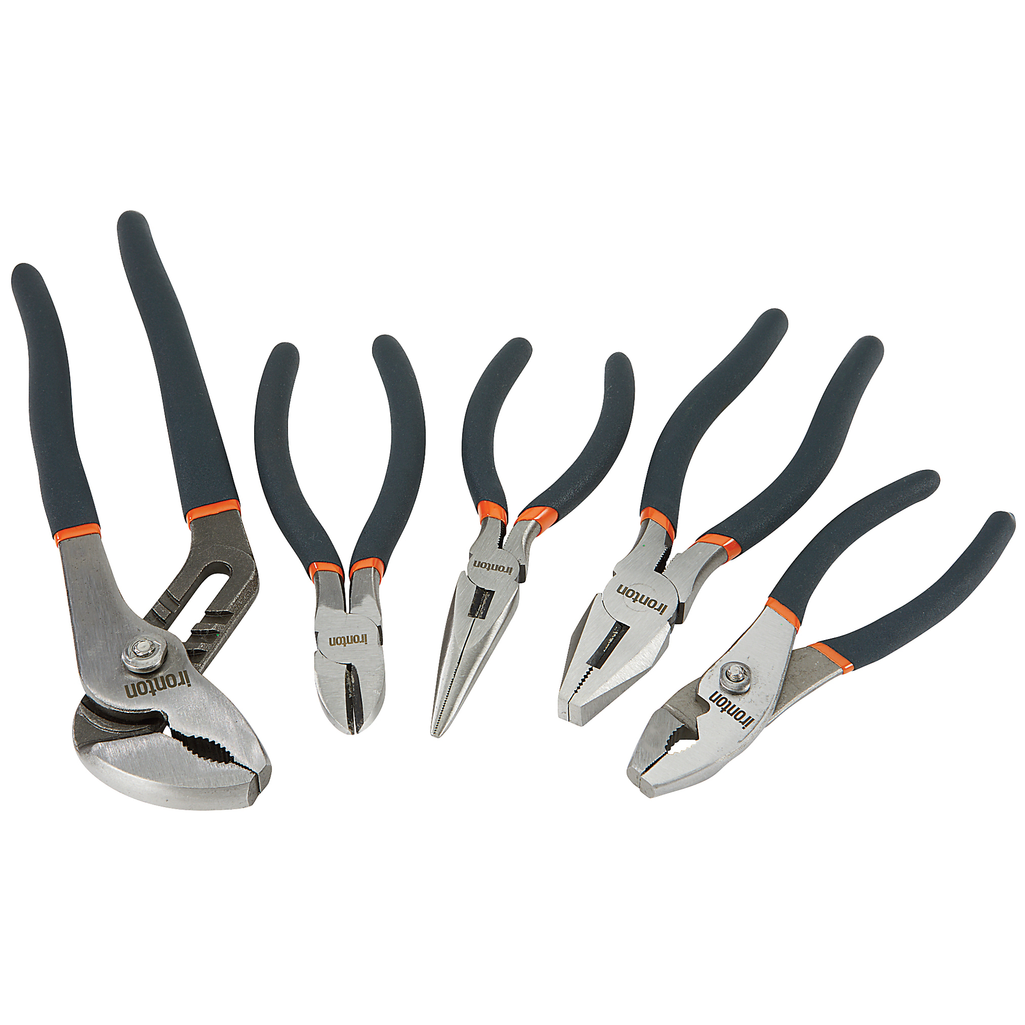 Ironton Combination Pliers Set 5 Pcs Northern Tool