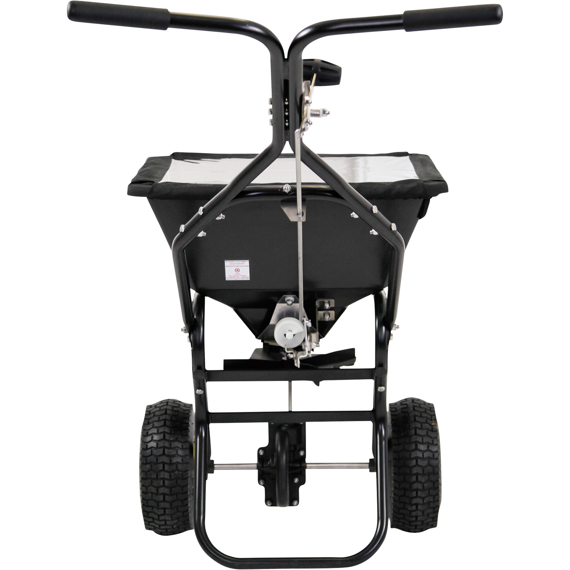 Spyker Ergo Pro Walk Behind Broadcast Spreader Lb Capacity Black