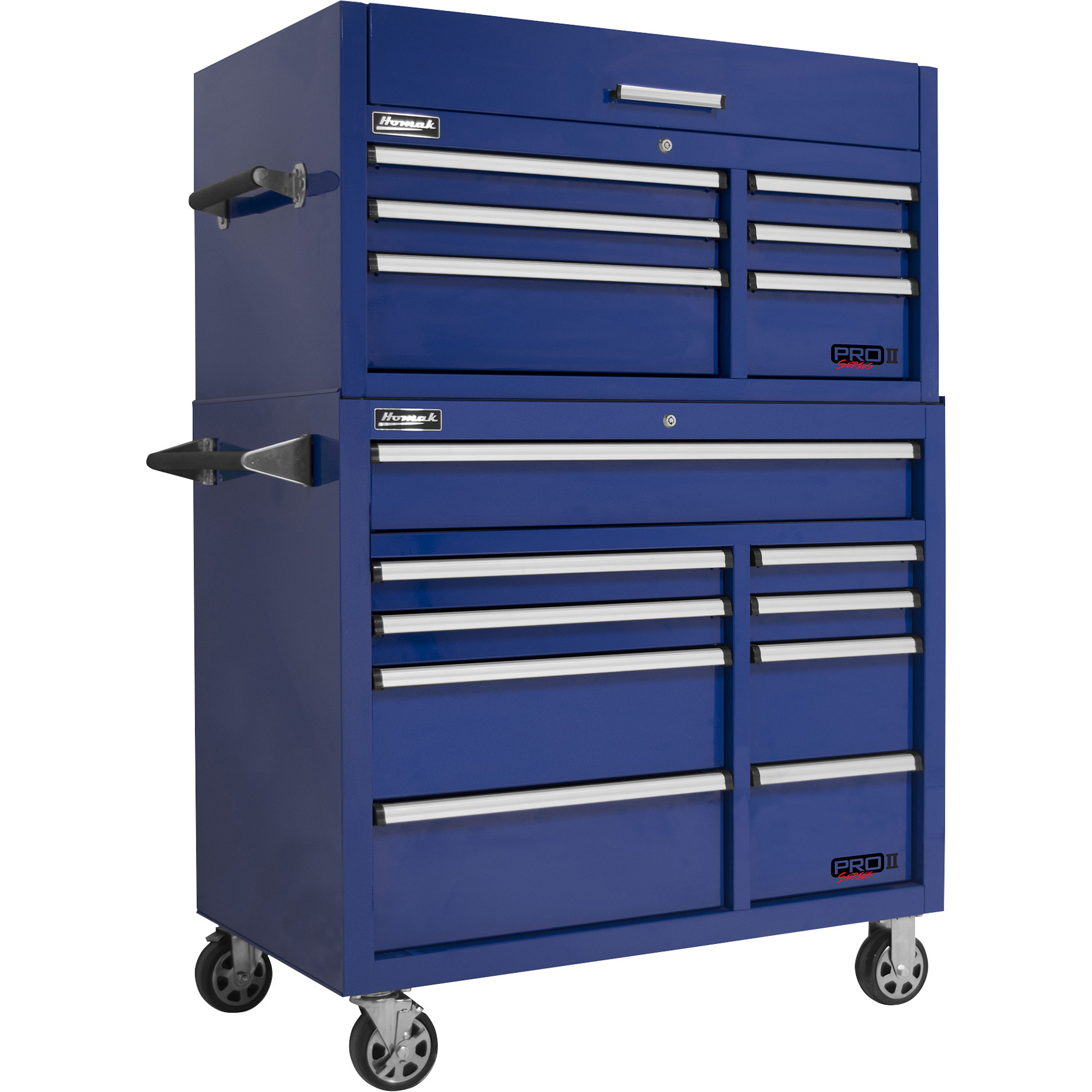 Homak In Pro Ii Drawer Rolling Tool Cabinet Cu In Of