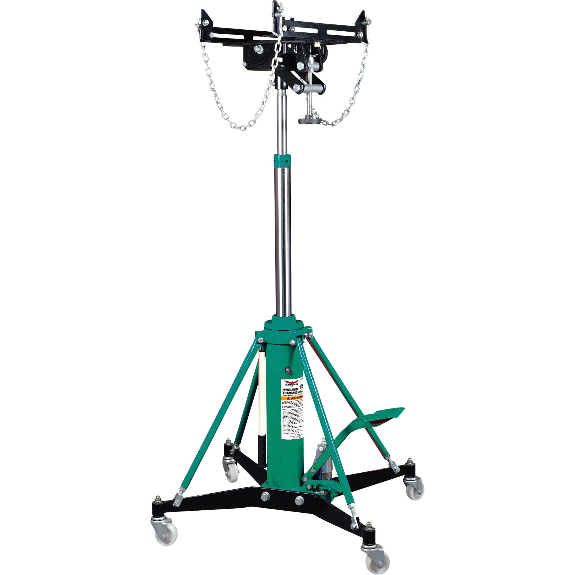 Safeguard 1-Ton Telescoping Hydraulic Transmission Jack, Model