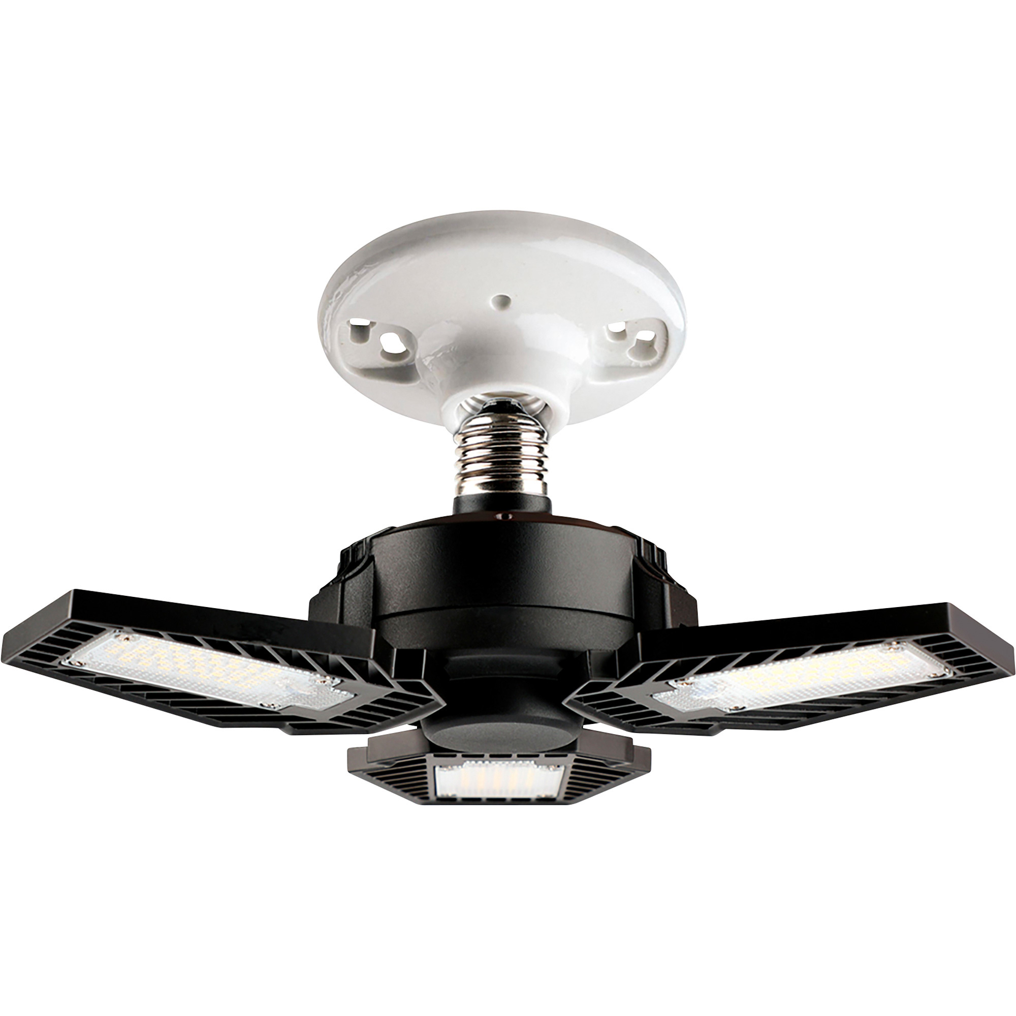 Pinegreen Lighting LED 3-Panel Folding Utility/Garage Light — 6000
