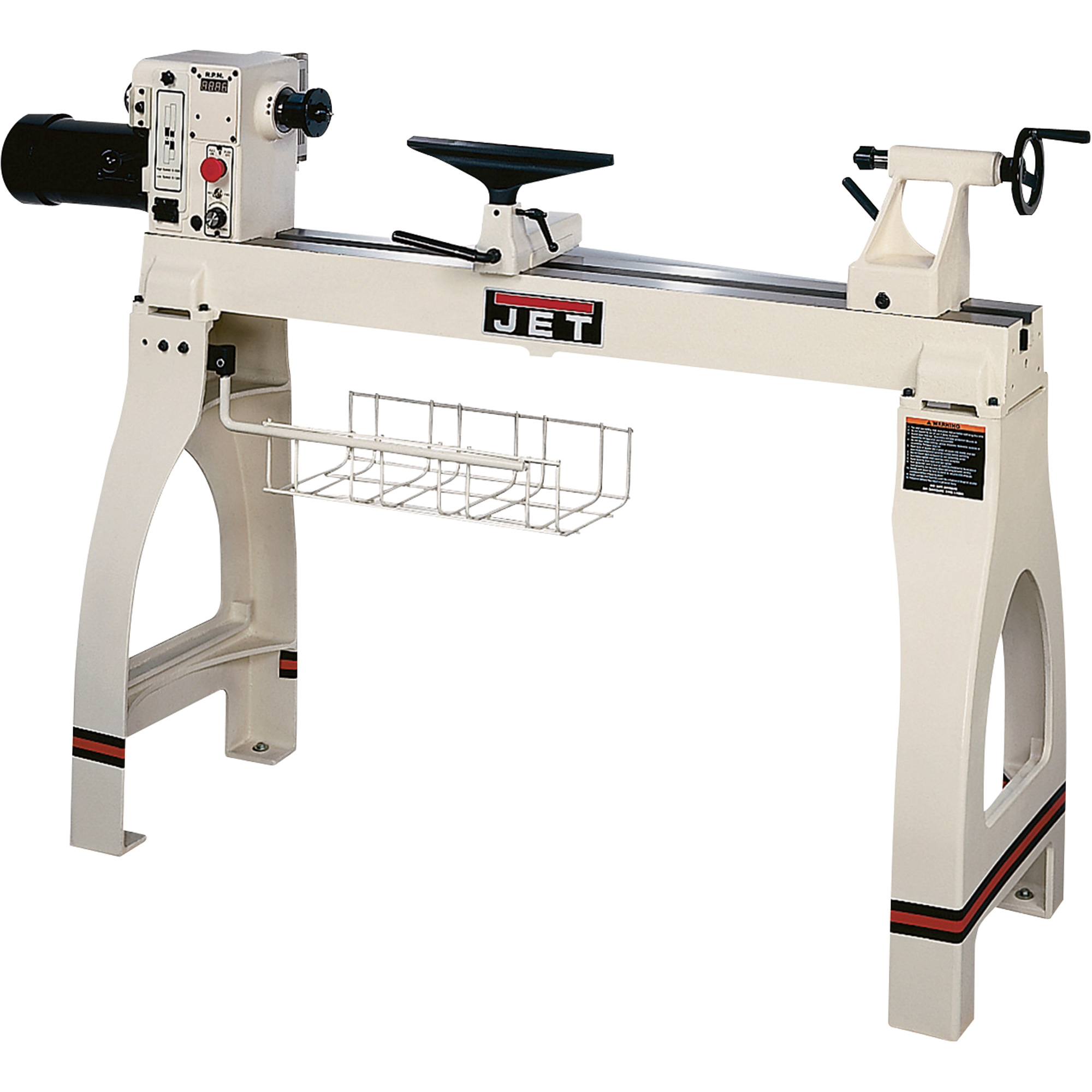 JET EVS Pro Wood Lathe — 16in. x 42in., Electronic Variable Speed