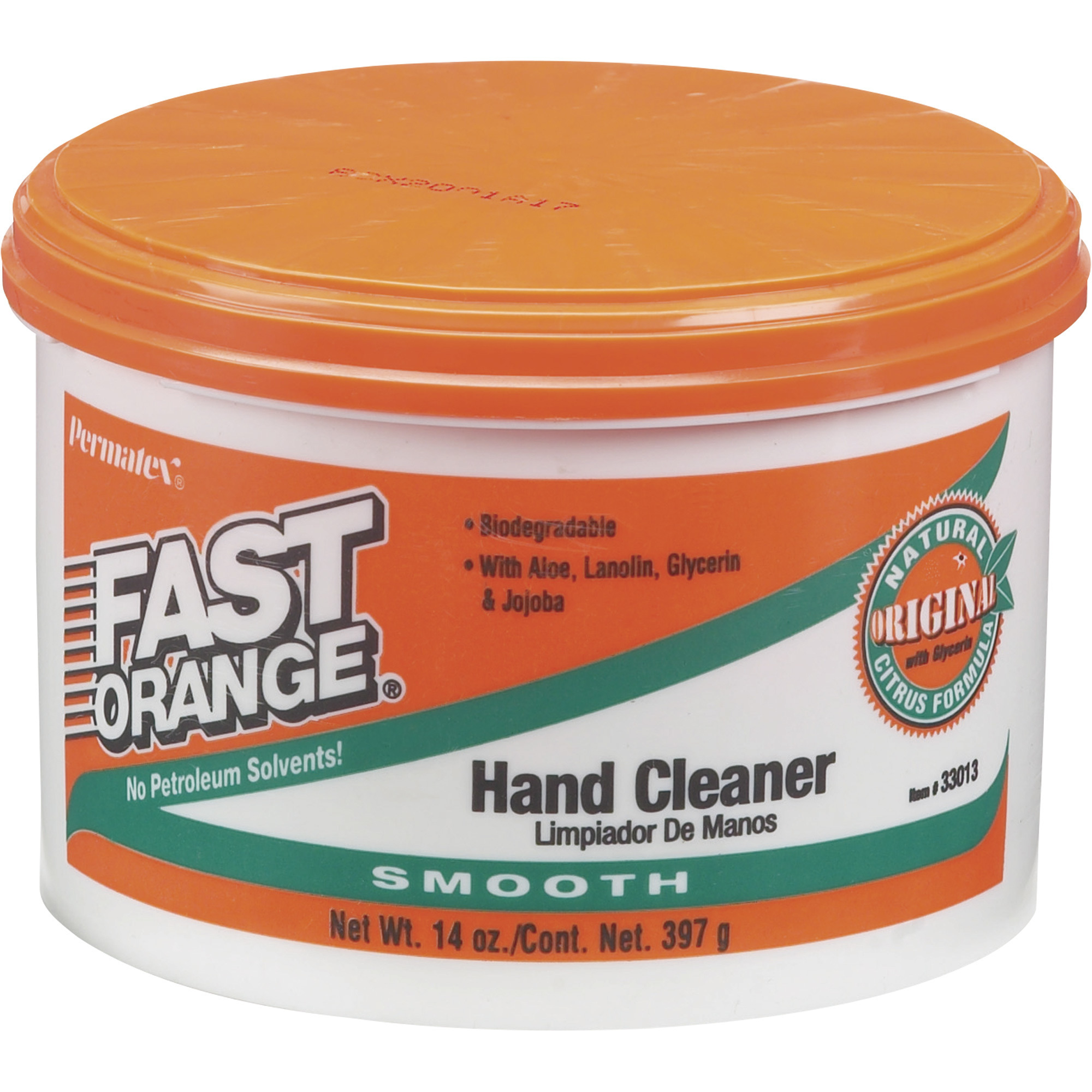 Fast Orange Smooth Lotion Hand Cleaner, 14 Oz., Model# 33013