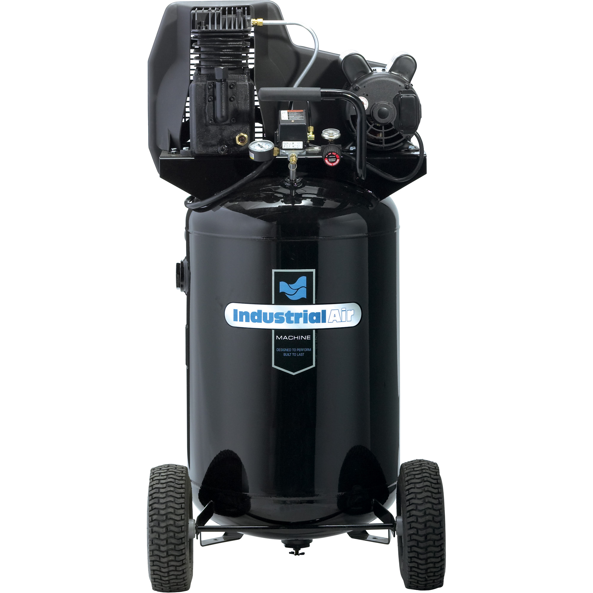 Industrial Air Cast Iron Pump Compressor — 1.8 HP, 30-Gallon