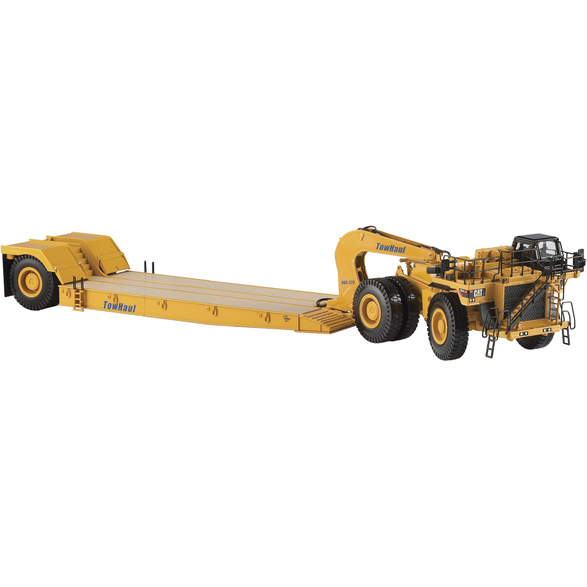 CAT®784 C 1/50 CAT 784C Tractor with TowHaul Trailer Die-Cast Collectible — 1:50