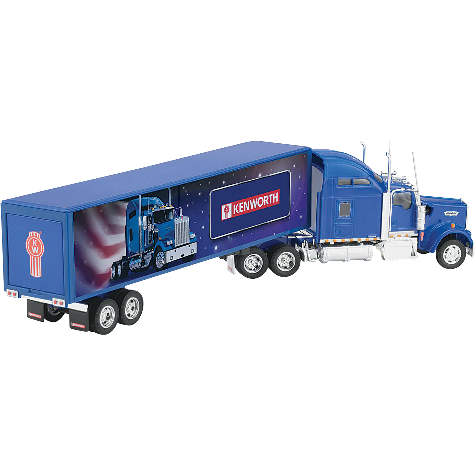 Kenworth W900 Mural Truck Die-Cast Collectible — 1:50 Scale