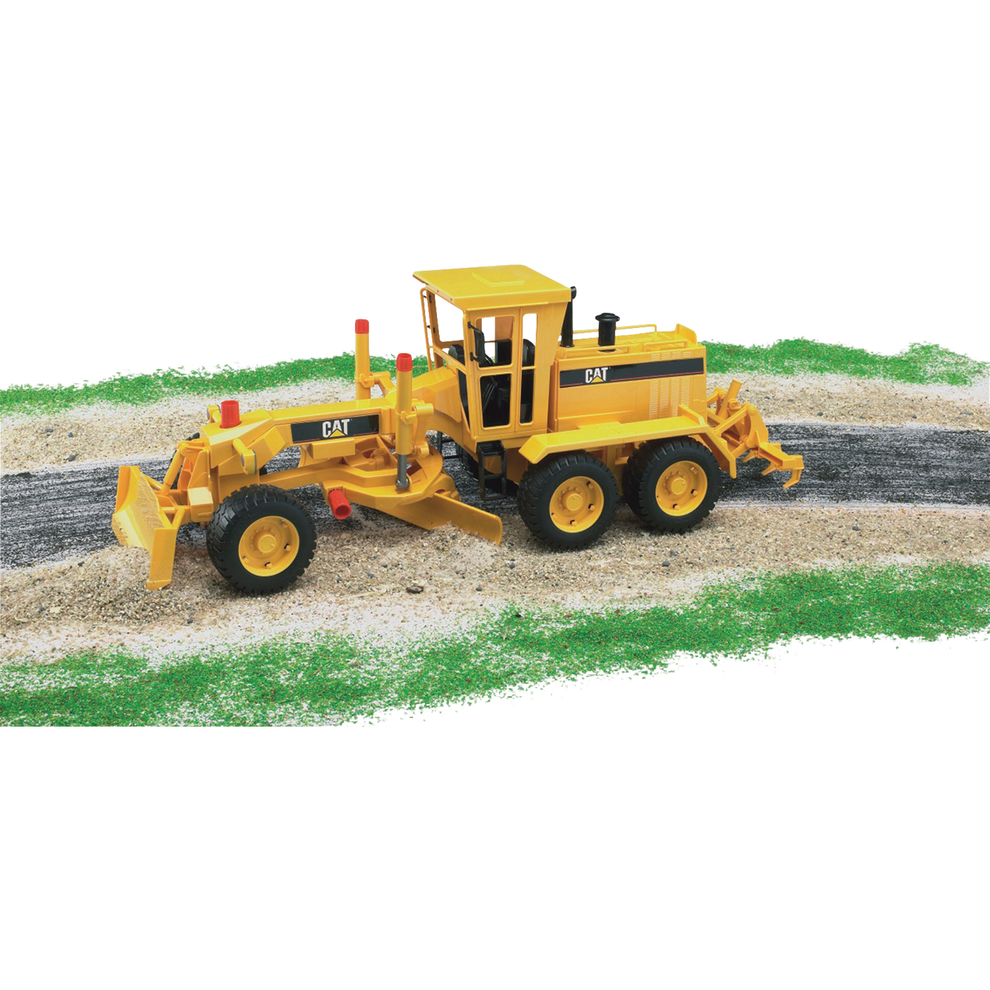 Bruder CAT Motor Grader, Caterpillar Grader, 1:16 Scale, Model