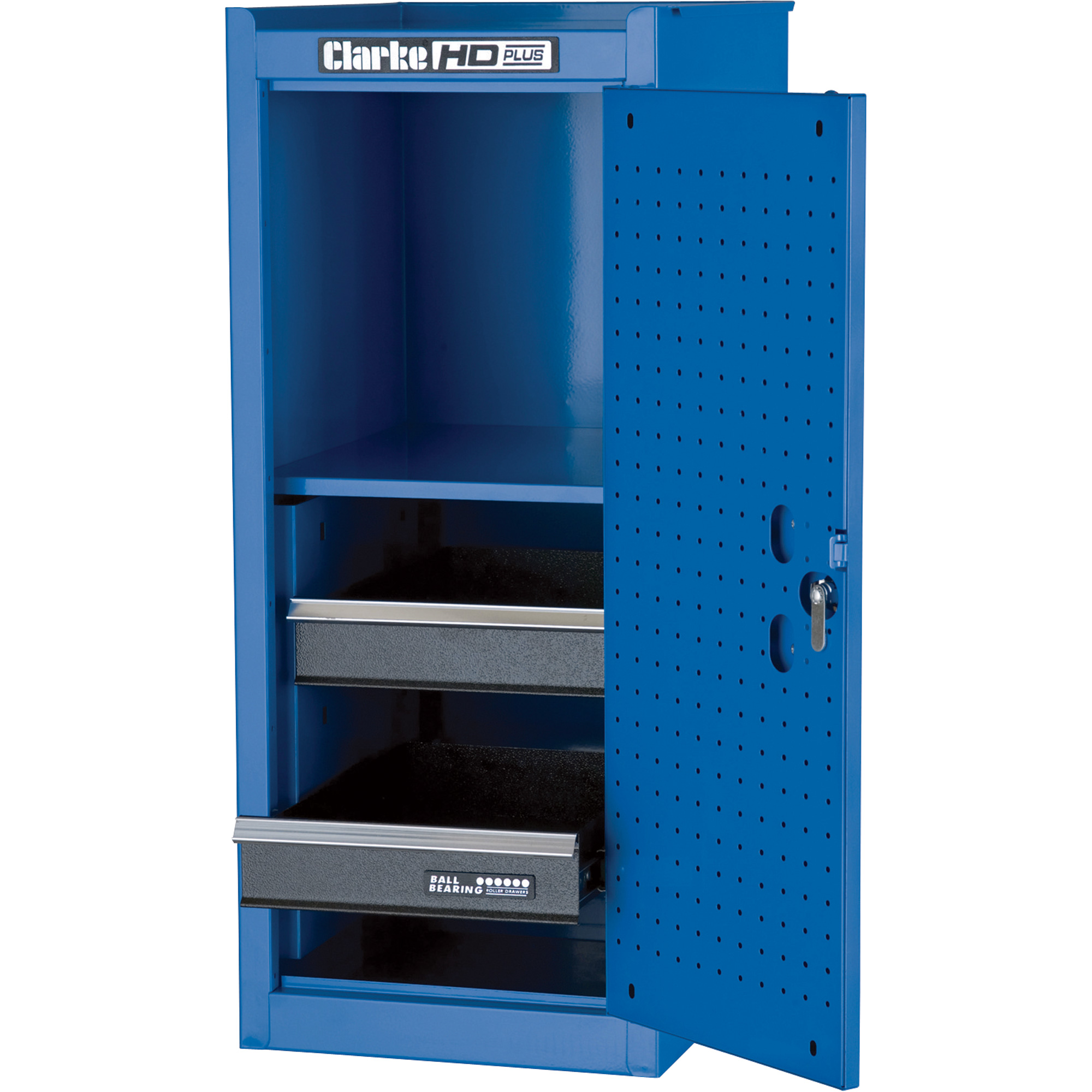 Clarke Side Hang-On Toolbox with 2 Drawers, Model# CBB241BLB