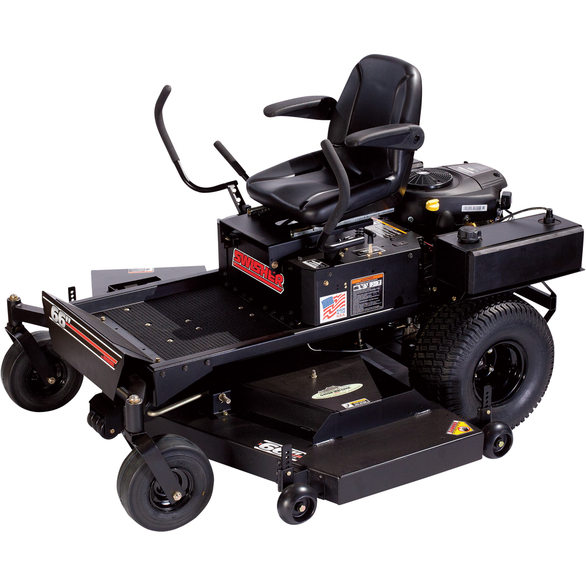 Swisher Zero-Turn Mower — 810cc Briggs & Stratton Engine, 66in