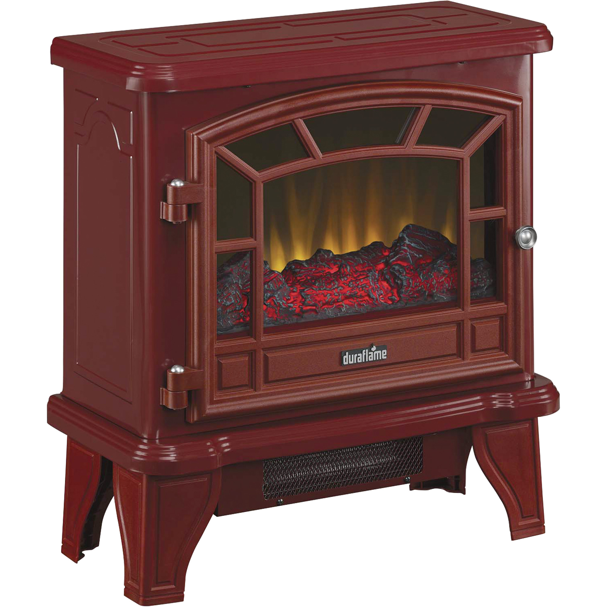 Duraflame Electric Stove — 4600 BTU, Model# DFS-550-21-RED