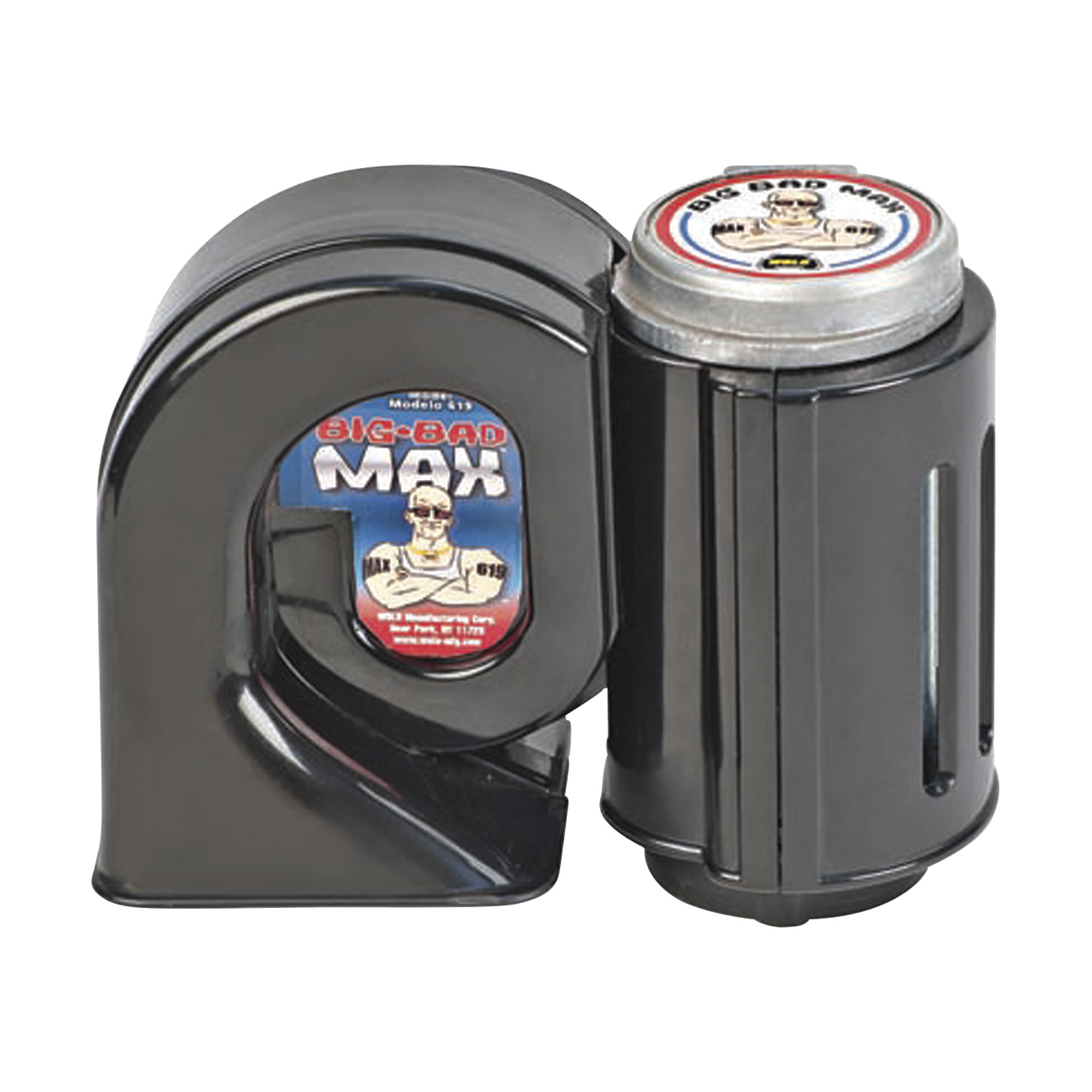 Wolo Big Bad Max 12 Volt Air Horn, 123-1/2dB, Model# 3570M-A