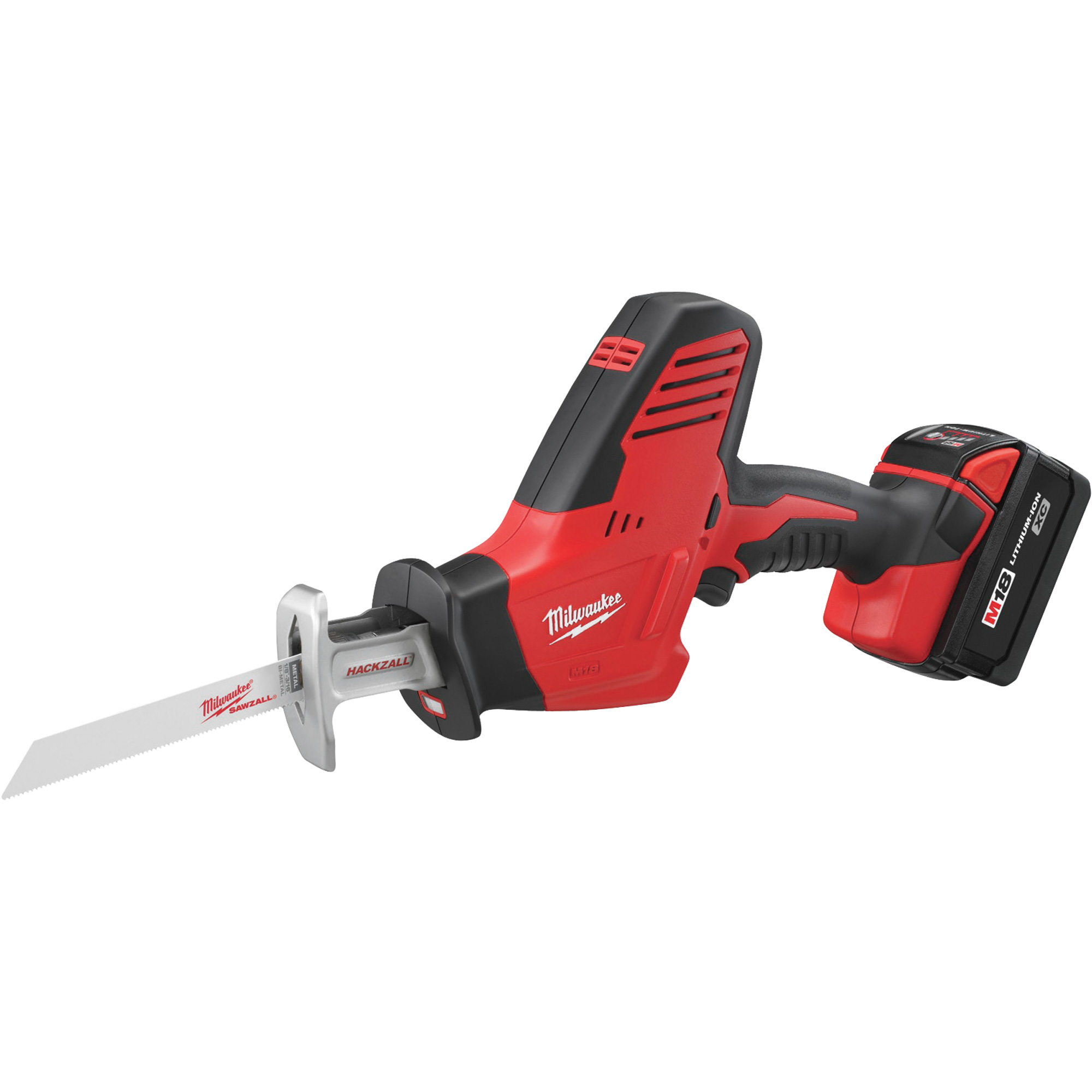 Milwaukee M18 18V Cordless Hackzall Reciprocating Saw Kit — One