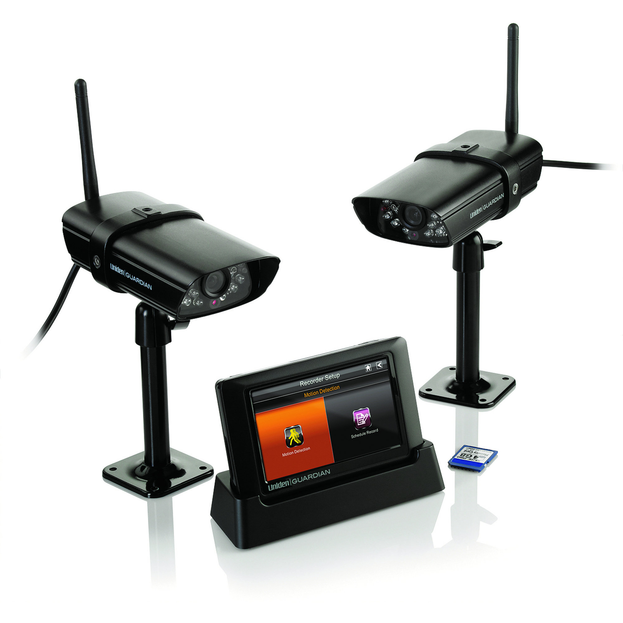 Guardian 4-Channel, 2 Outdoor Camera Wireless Surveillance System
