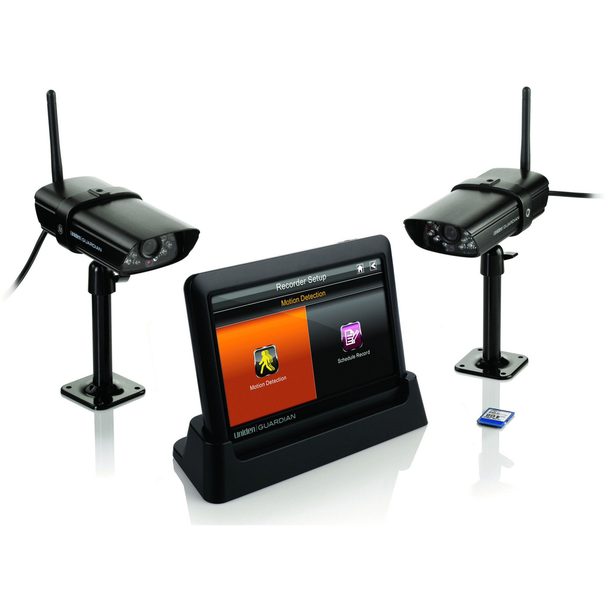 Guardian 4-Channel, 2 Outdoor Camera Wireless Surveillance System