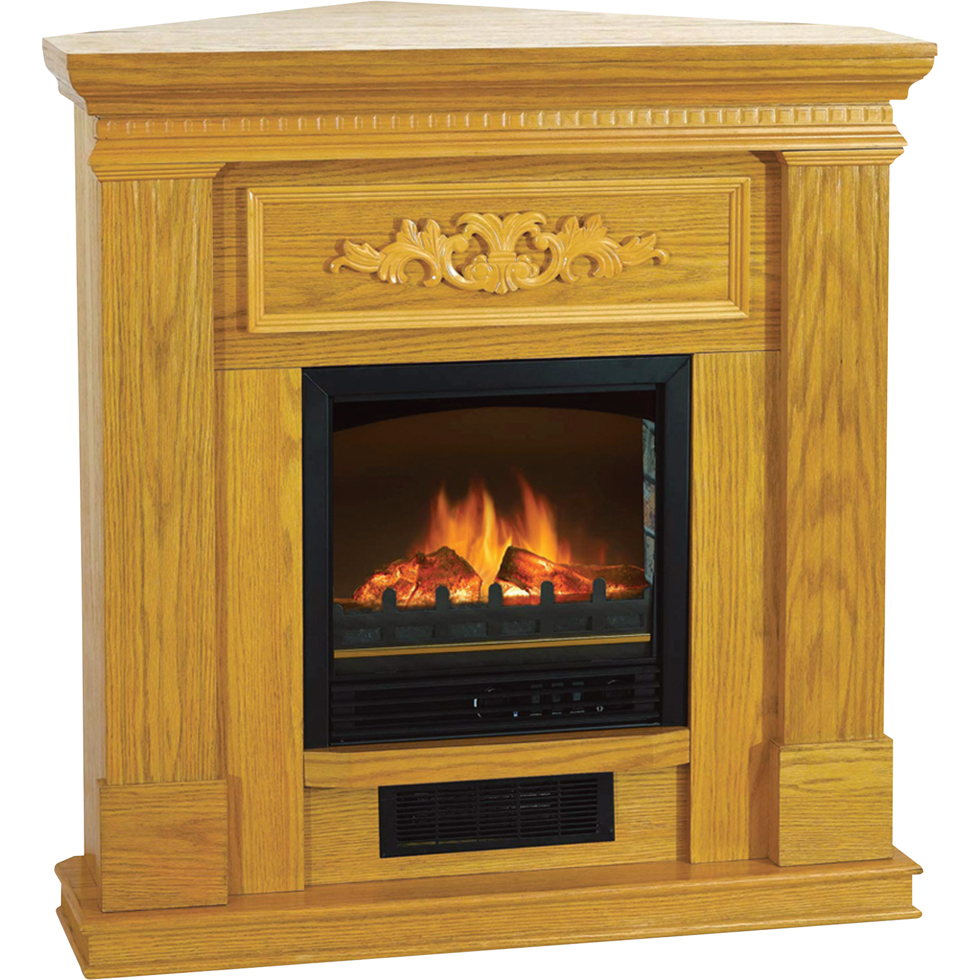 香妃瓜9kgクール便 Quality Craft Electric Fireplace — 4500 BTU, Oak Finish, Model