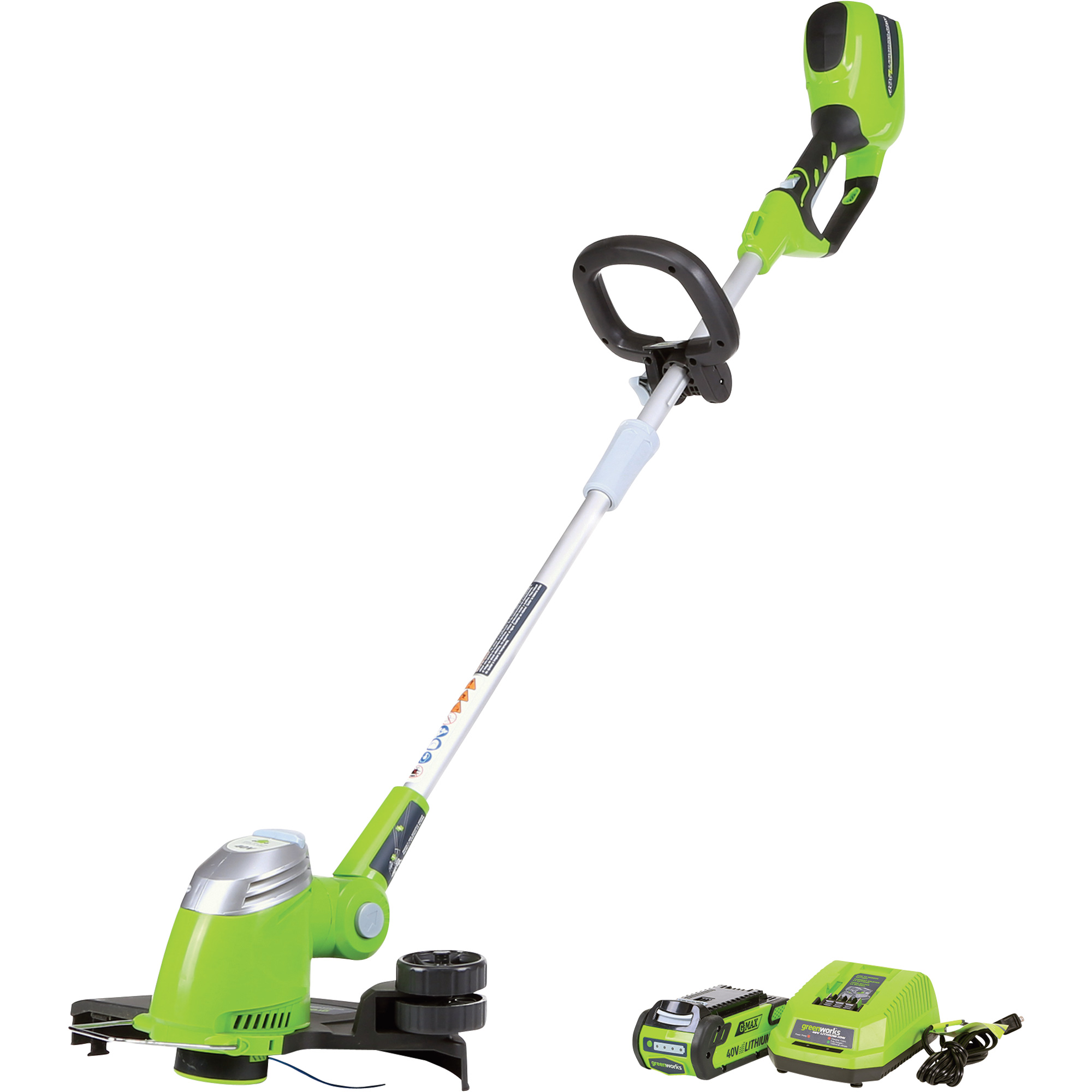 Greenworks G-MAX 40 Volt Li-Ion Rotating Cordless String Trimmer