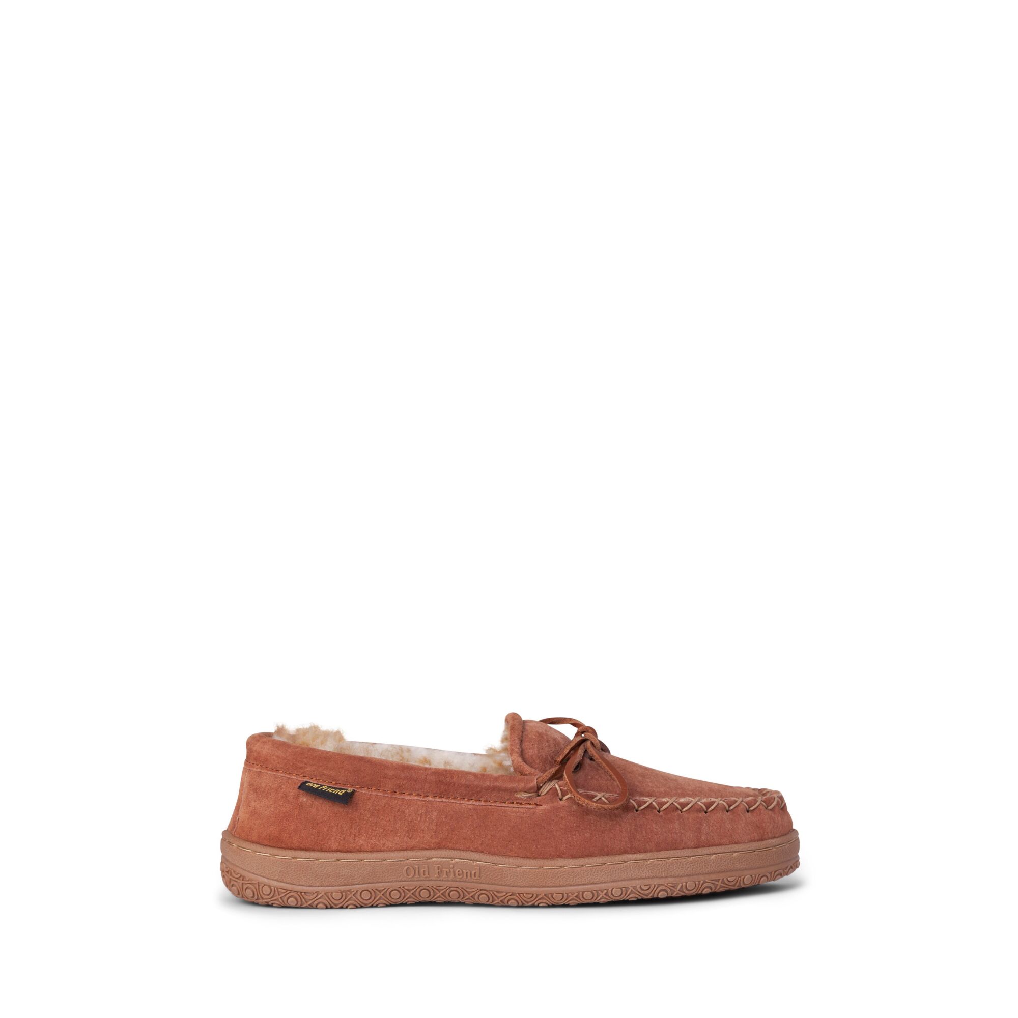 Old Friend Footwear, Men's Wide Loafer, Sheepskin Slipper