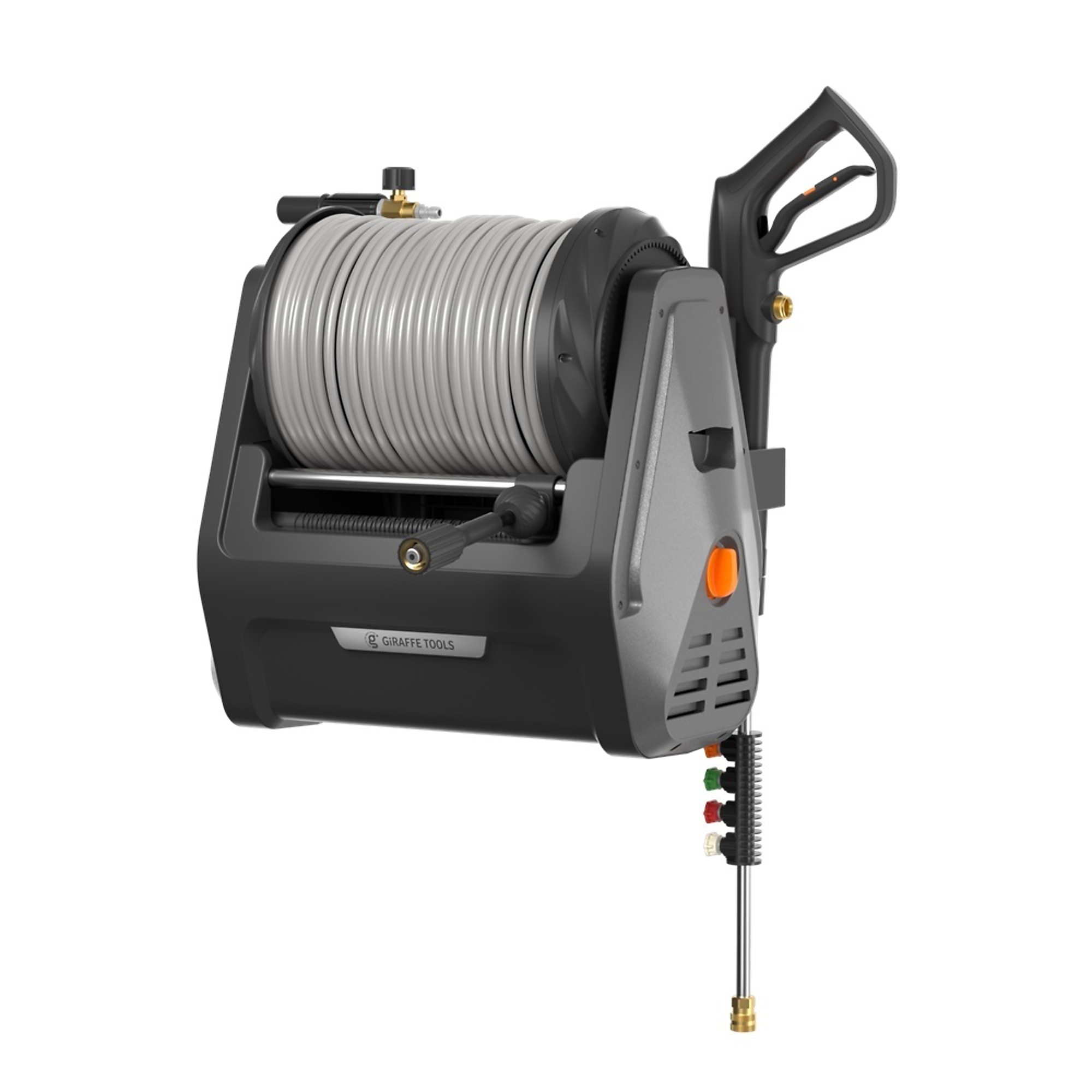 Giraffe Tools Grandfalls Wall-Mount Electric Pressure Washer