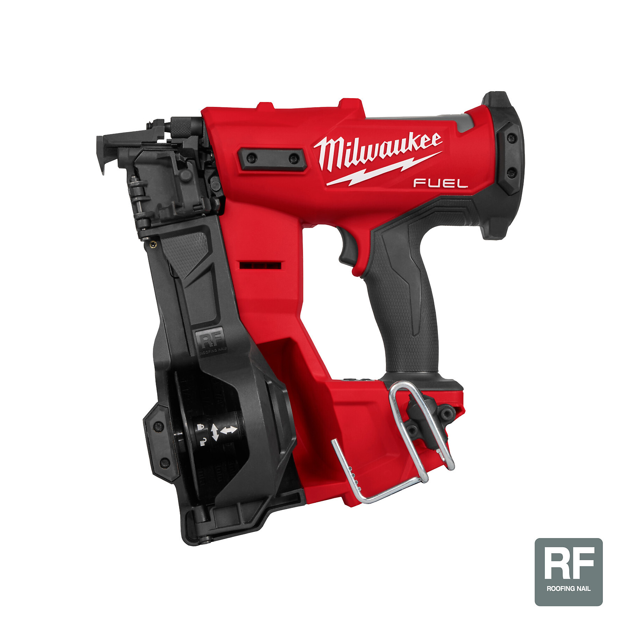 Milwaukee M18 FUEL Cordless Coil Roofing Nailer, Tool Only, Model