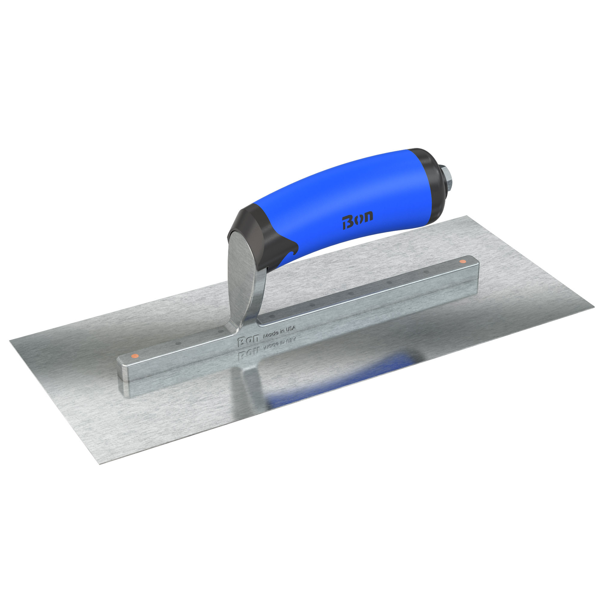 Bon Steel City, Fin Trwl -Sq. -Razor Stainless -12 x 5 -CMFT Grip