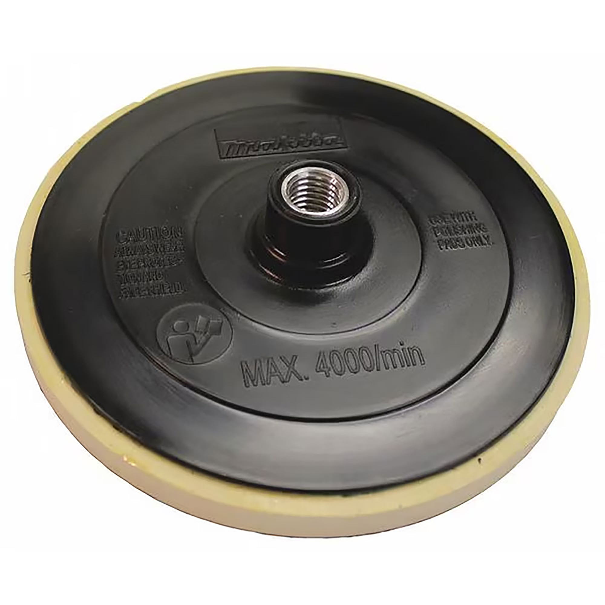 Makita Hook & Loop Backing Pad — 7in., Model# MKT-743052-5