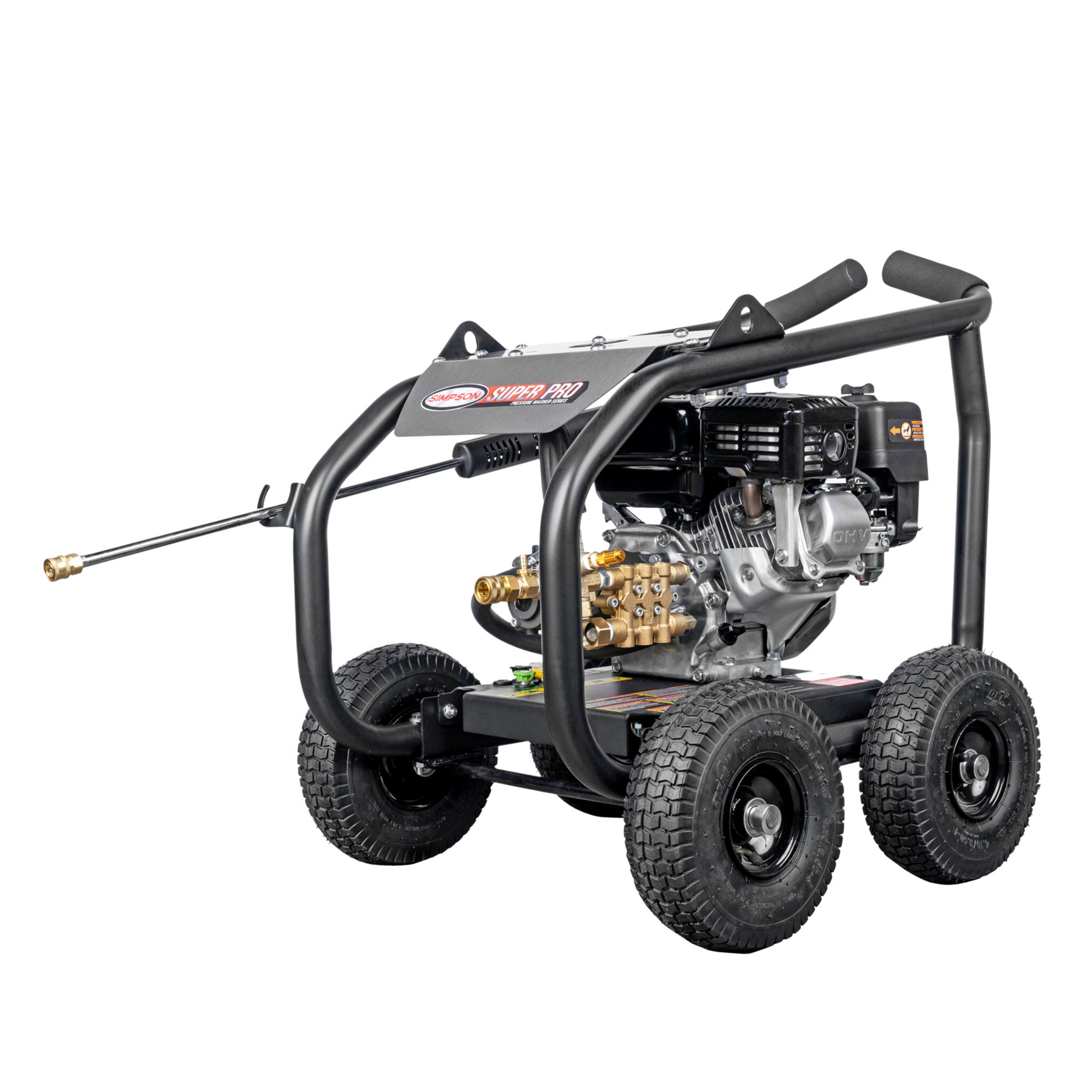 Simpson SuperPro Roll-Cage Cold Water Gas Pressure Washer — 3600