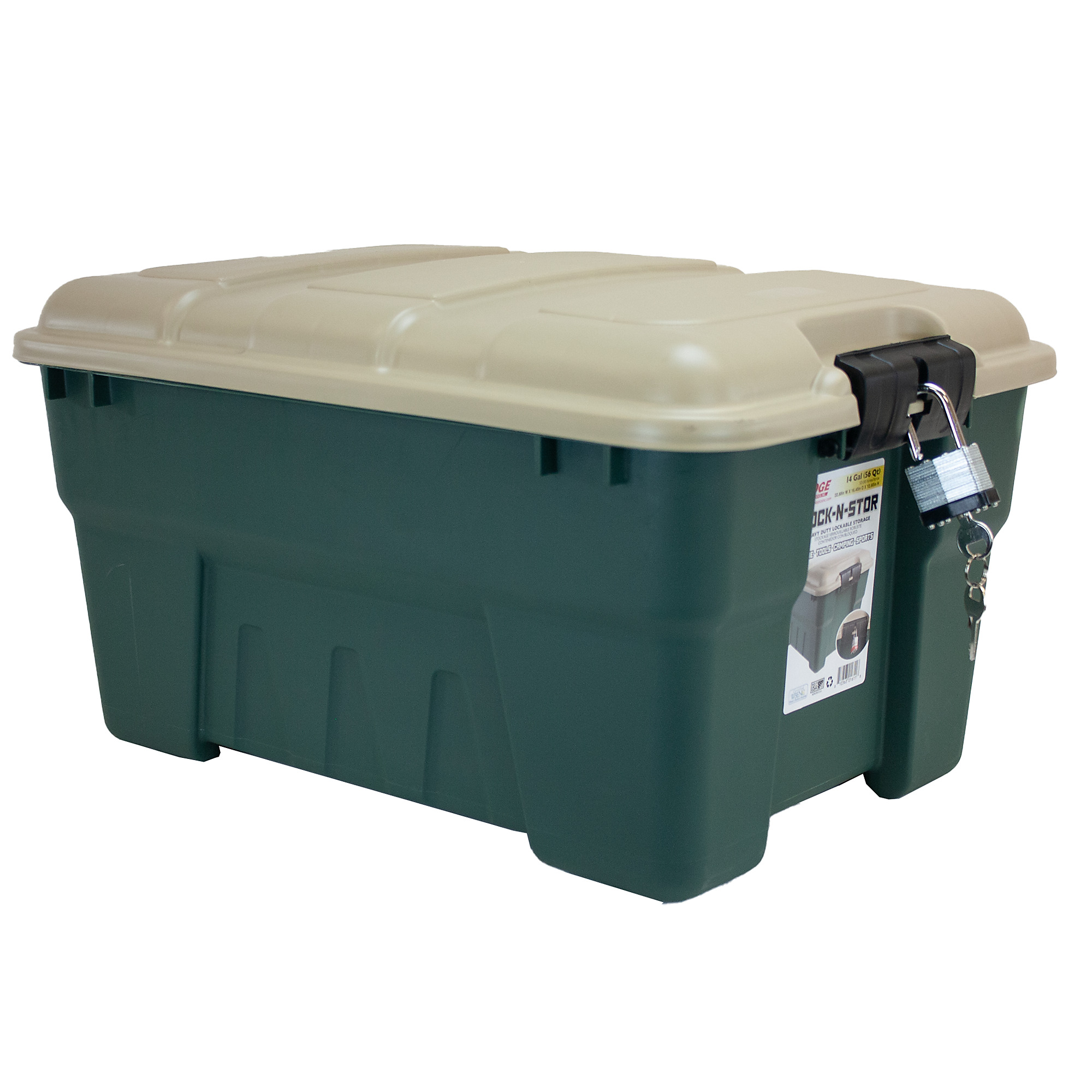 Edge Plastics Lock N Stor 14 Gallon 3056-20808 | Northern Tool