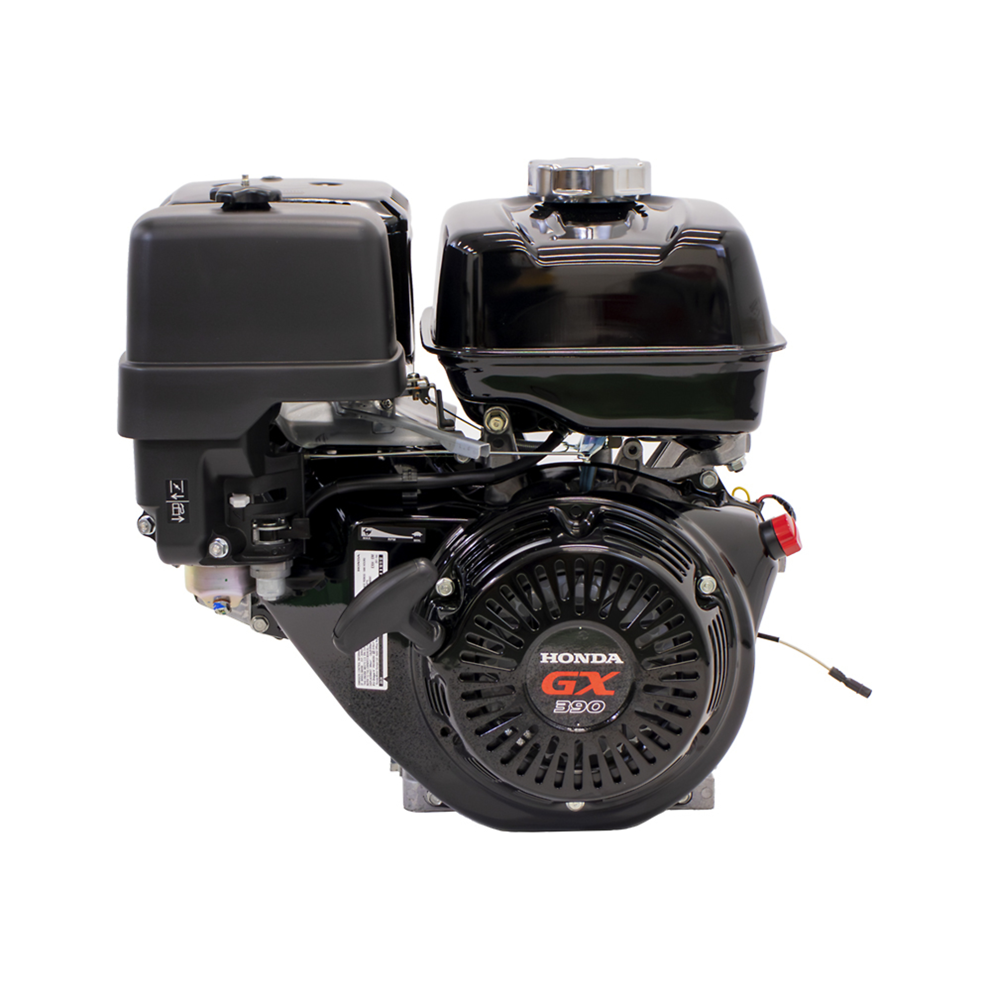 Honda GX Series OHV Engine — 389cc, Model# GX390UT2XQWC-BLK