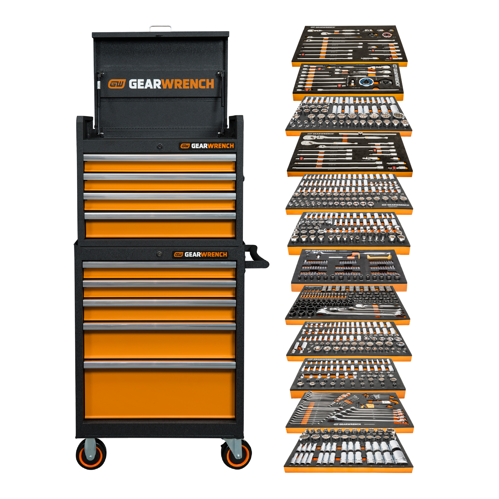 GearWrench MEGAMOD Master Mechanics Tool Set — 791 Pcs, Premium