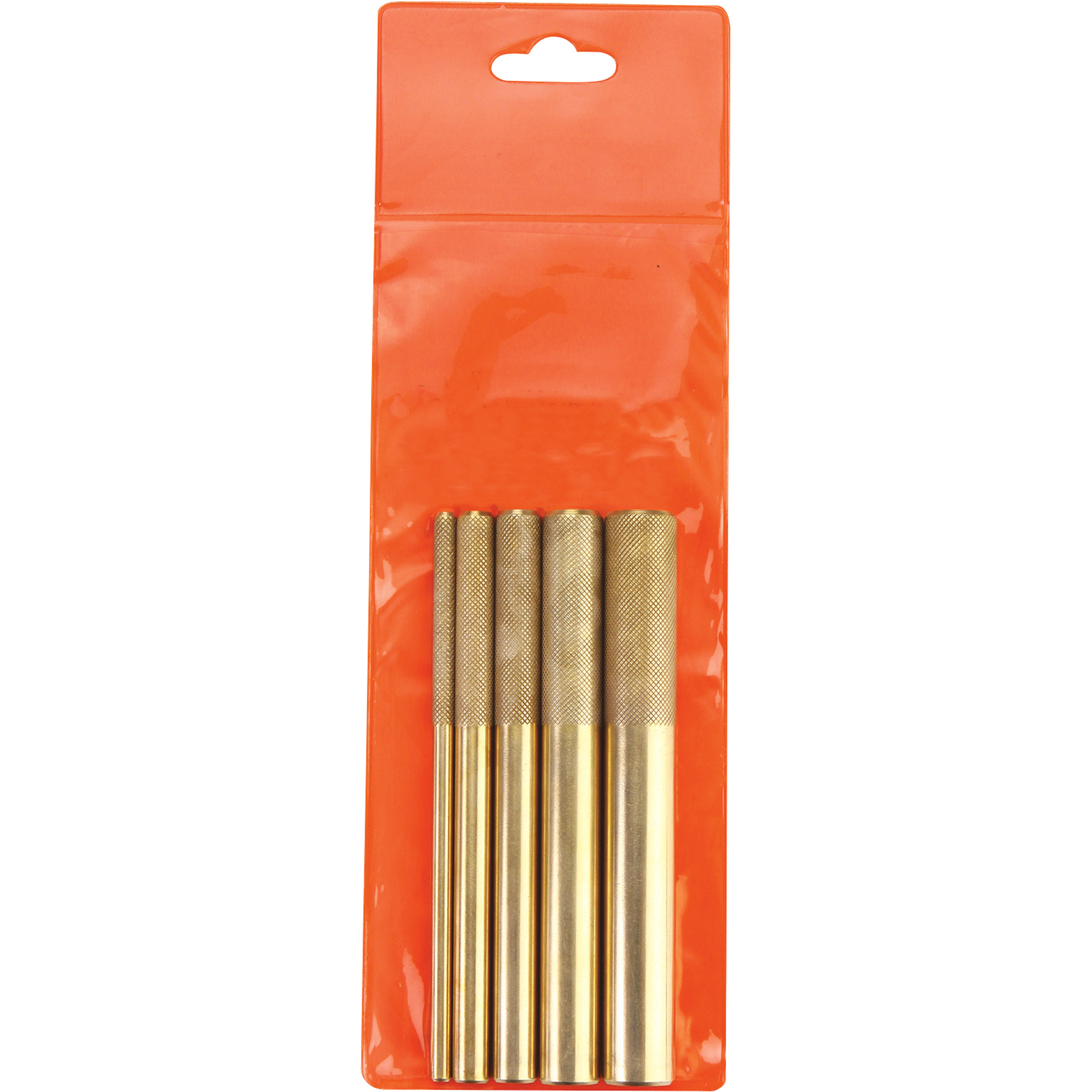 Groz 5-Pc. Brass Drift Punch Set — Model# 25850 | Northern Tool