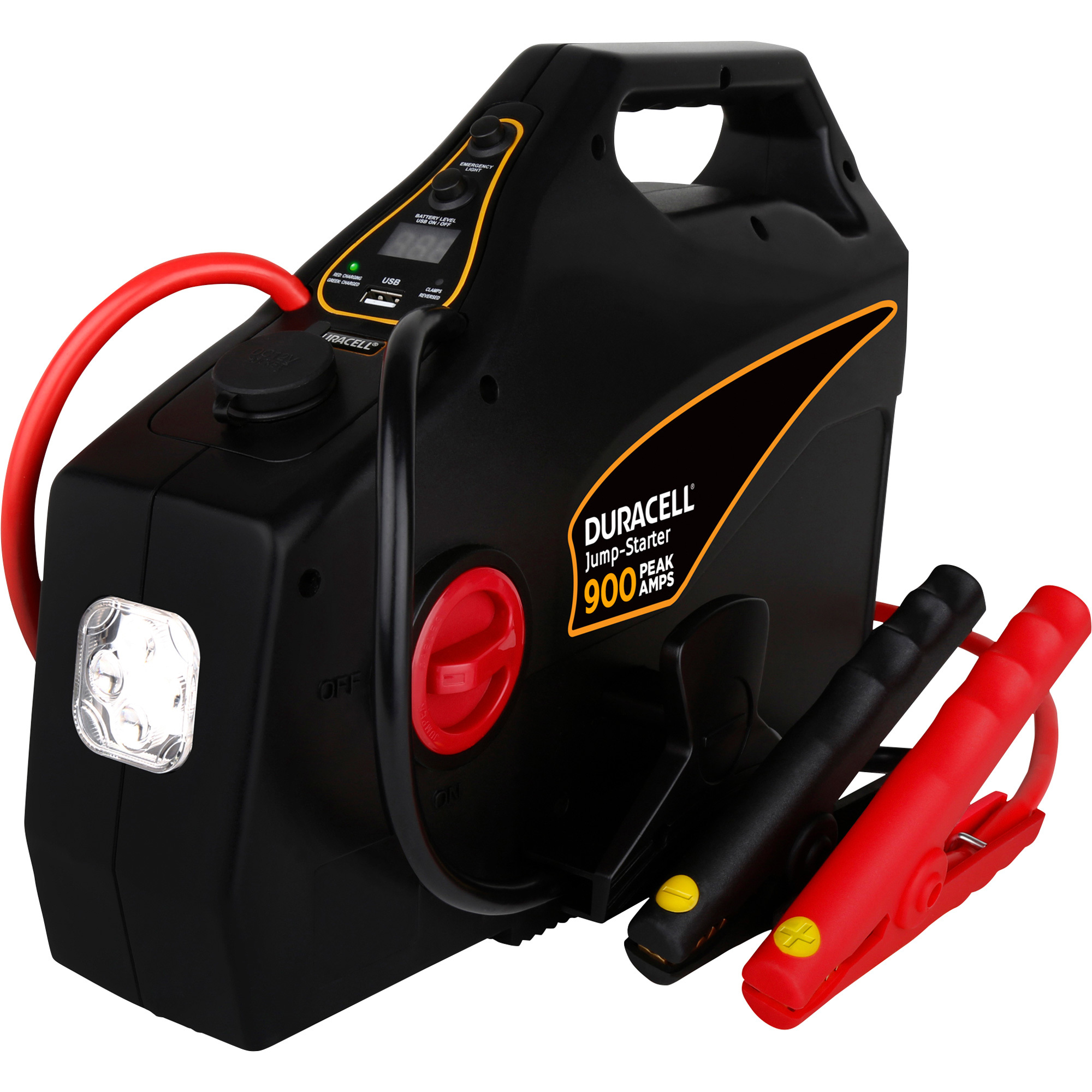 Duracell 12 Volt Jump Starter — 900 Peak Amps, Model# DRJS30