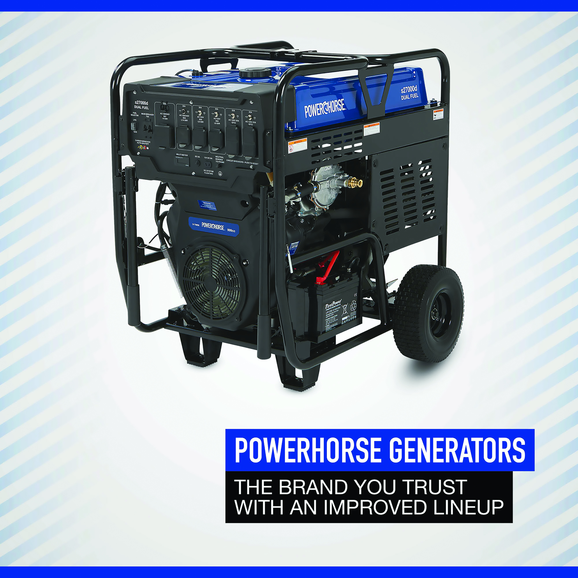 Official Powerhorse 27000 Dual Fuel product view 2
