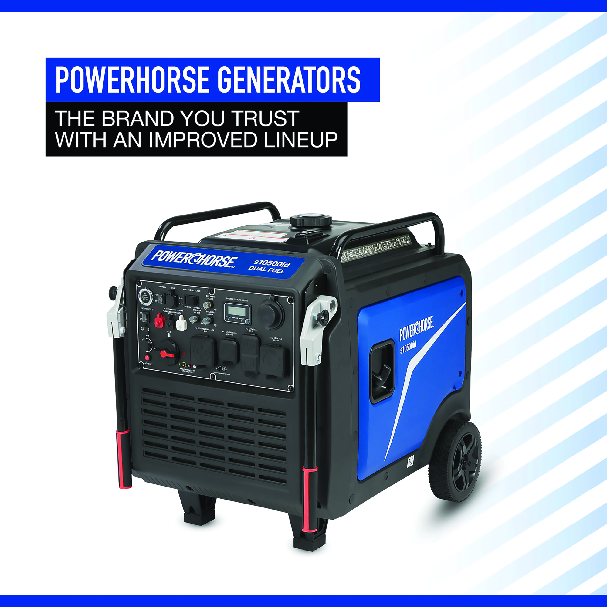 Official Powerhorse 10500 Inverter product view 2
