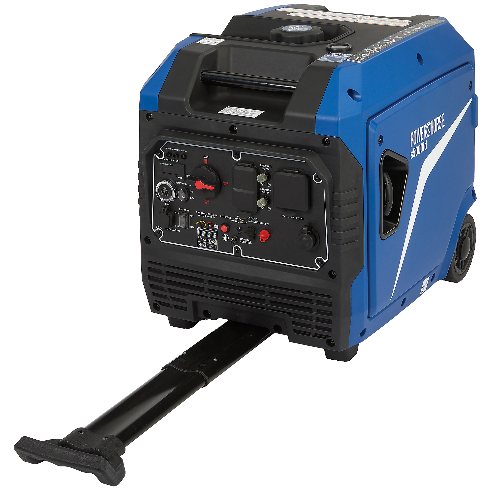 Powerhorse 5000-Watt Dual-Fuel Inverter Generator