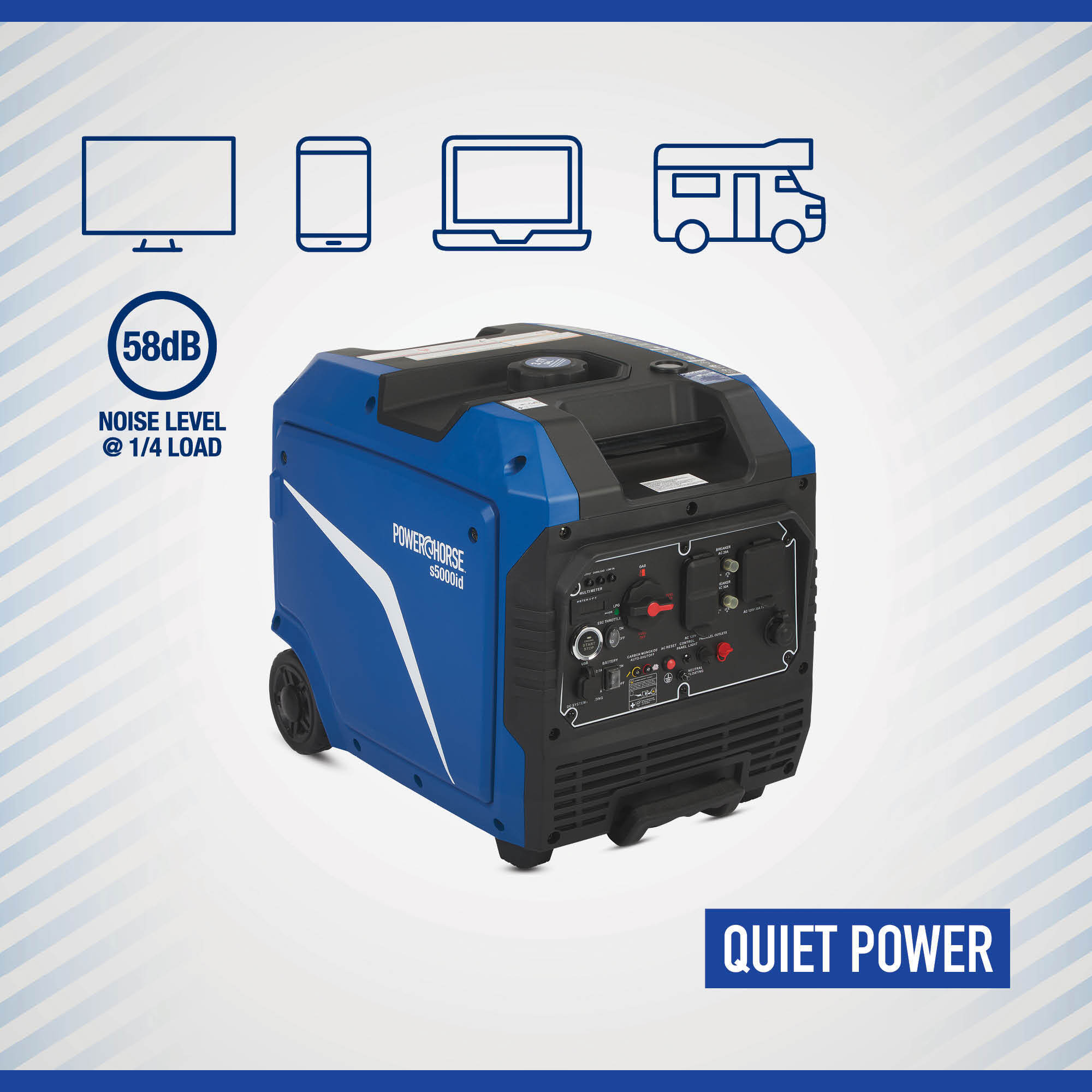 Official Powerhorse 5000 Inverter product view 4