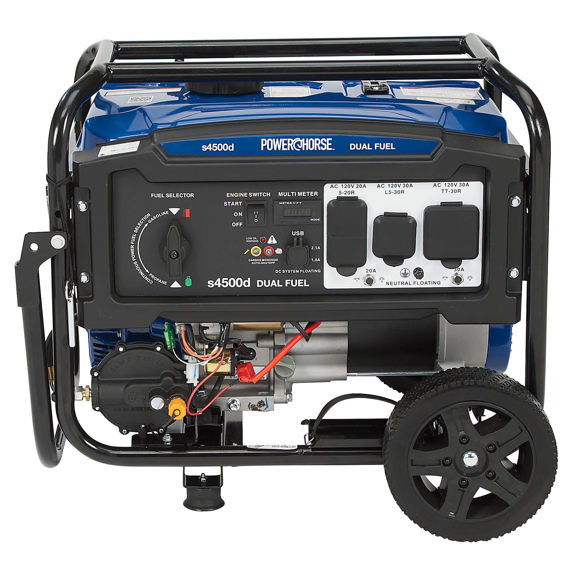 Official Powerhorse 4500 Dual Fuel product view 3