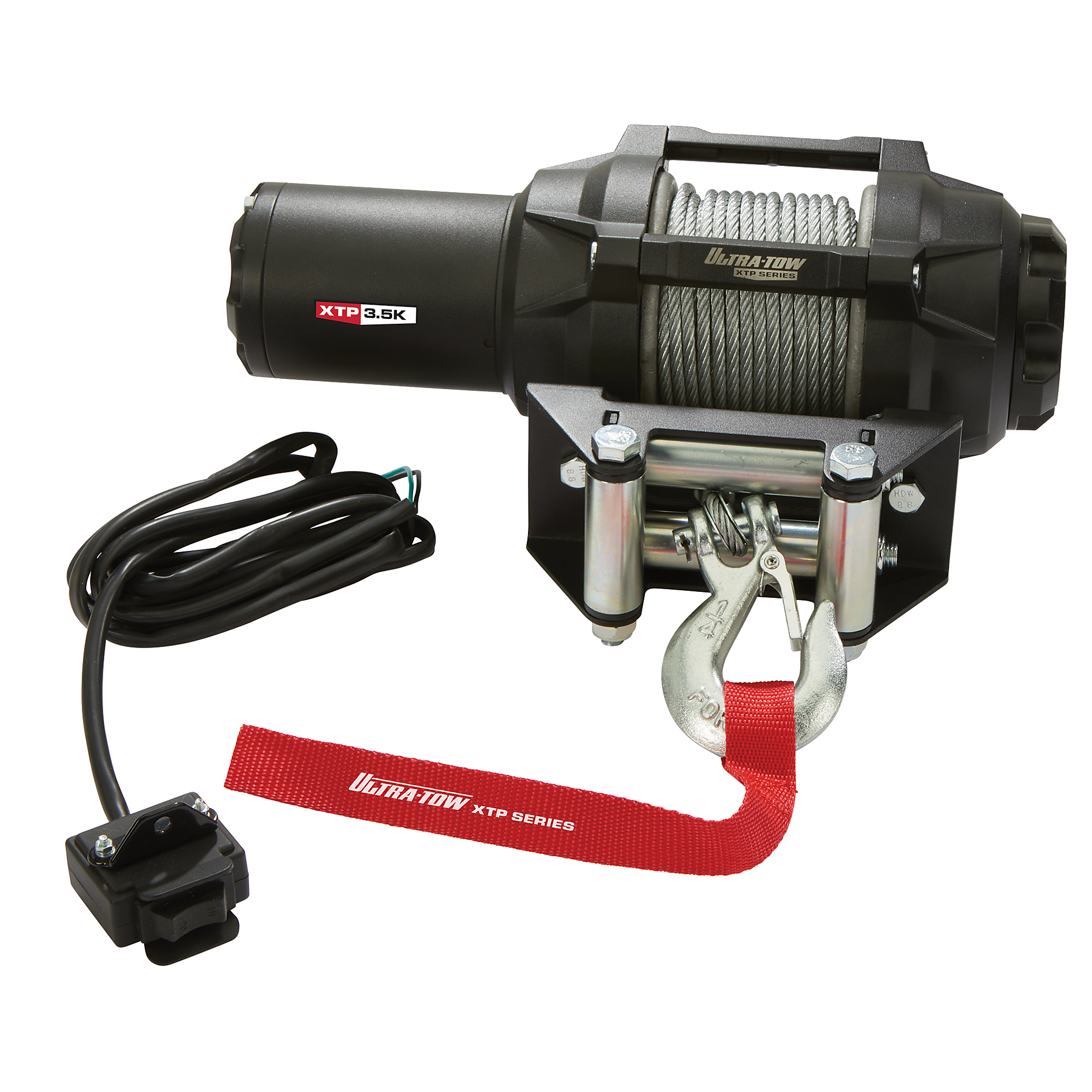 Ultra-Tow XTP 12 Volt ATV/UTV Seilwinde, 3500-Lb. Fassungsvermögen, 232 max. Verstärker - Bild 6 von 10