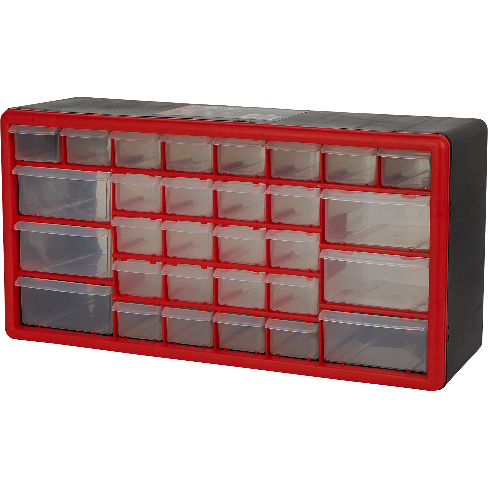 Ironton Schrank mit 30 Schubladen, 19-3/4 Zoll Breite x 6-1/4 Zoll Tiefe x 10 Zoll Höhe, 24 kleine und 6 - Bild 8 von 8