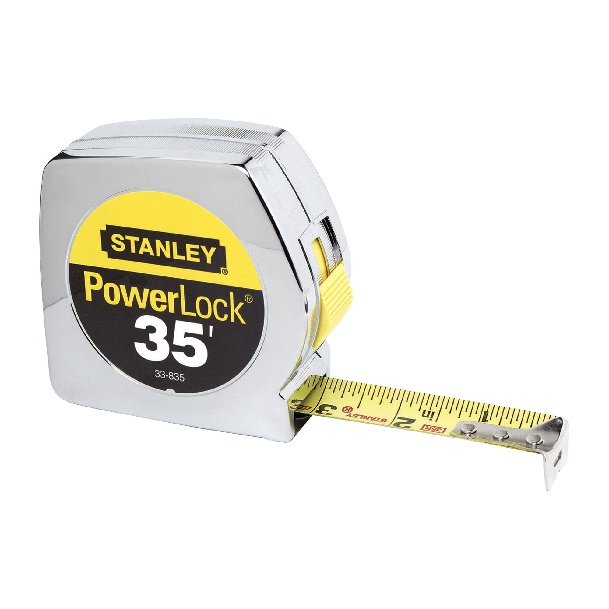 Stanley Powerlock Measuring Tape - 1In. x 35Ft.L