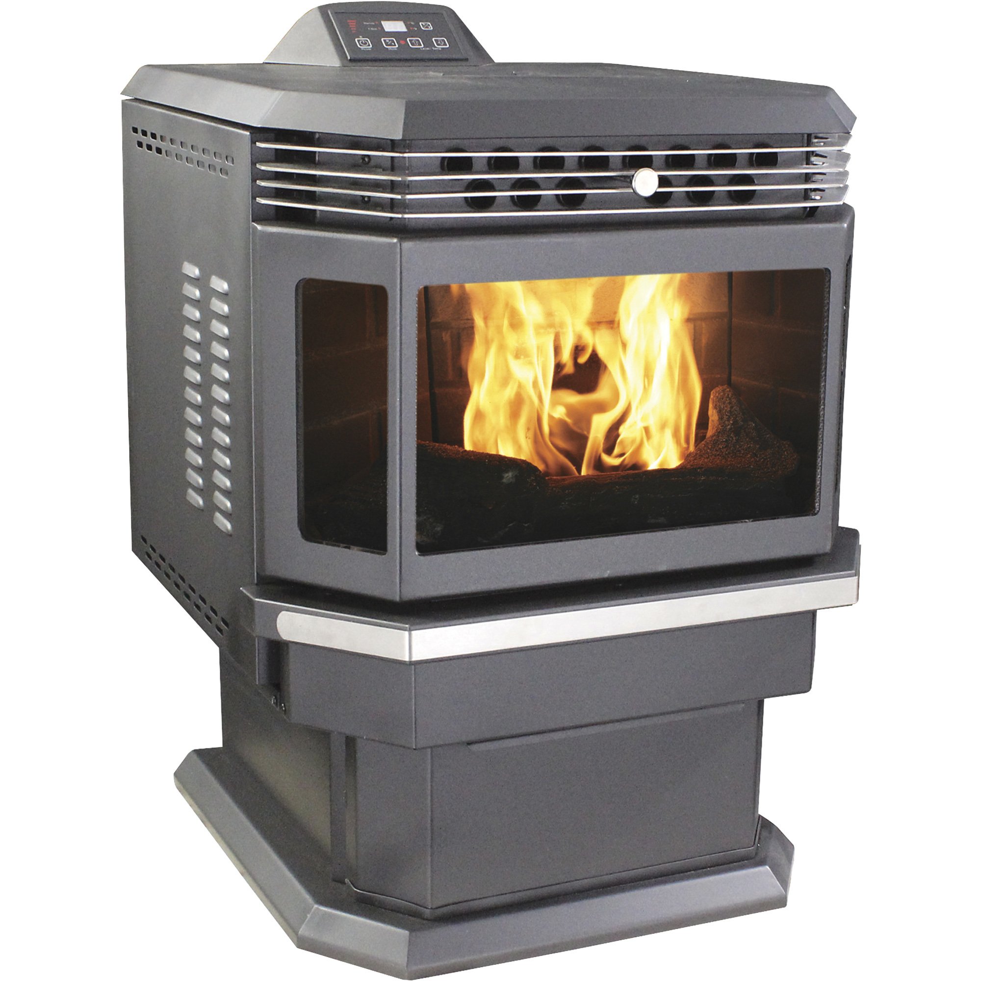 United States Stove Company Bay Front Pellet Stove - 48,000 BTU, Model# 5660