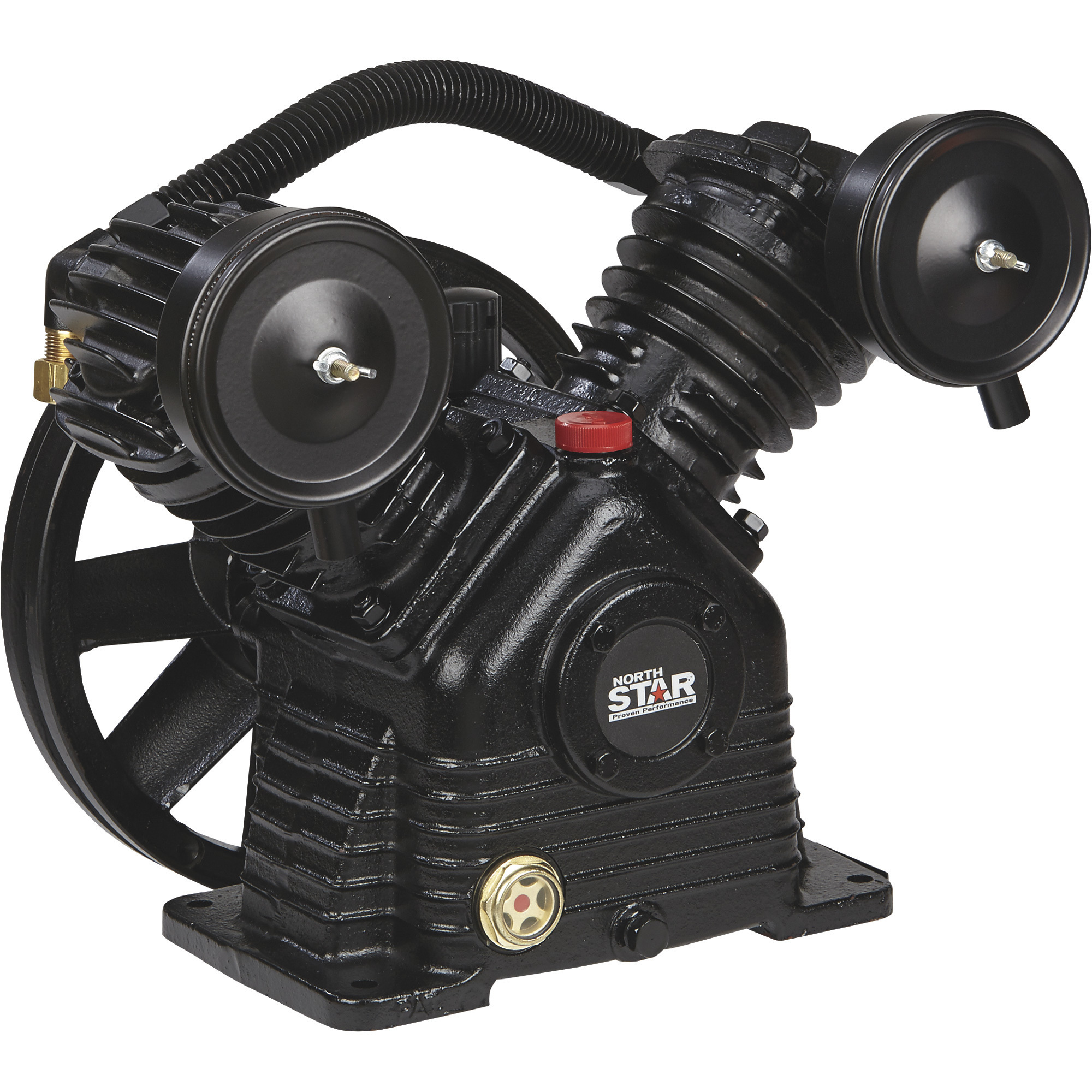Pump - 1-stage, 2-cylinder, 13.7 Cfm @ 90 Psi