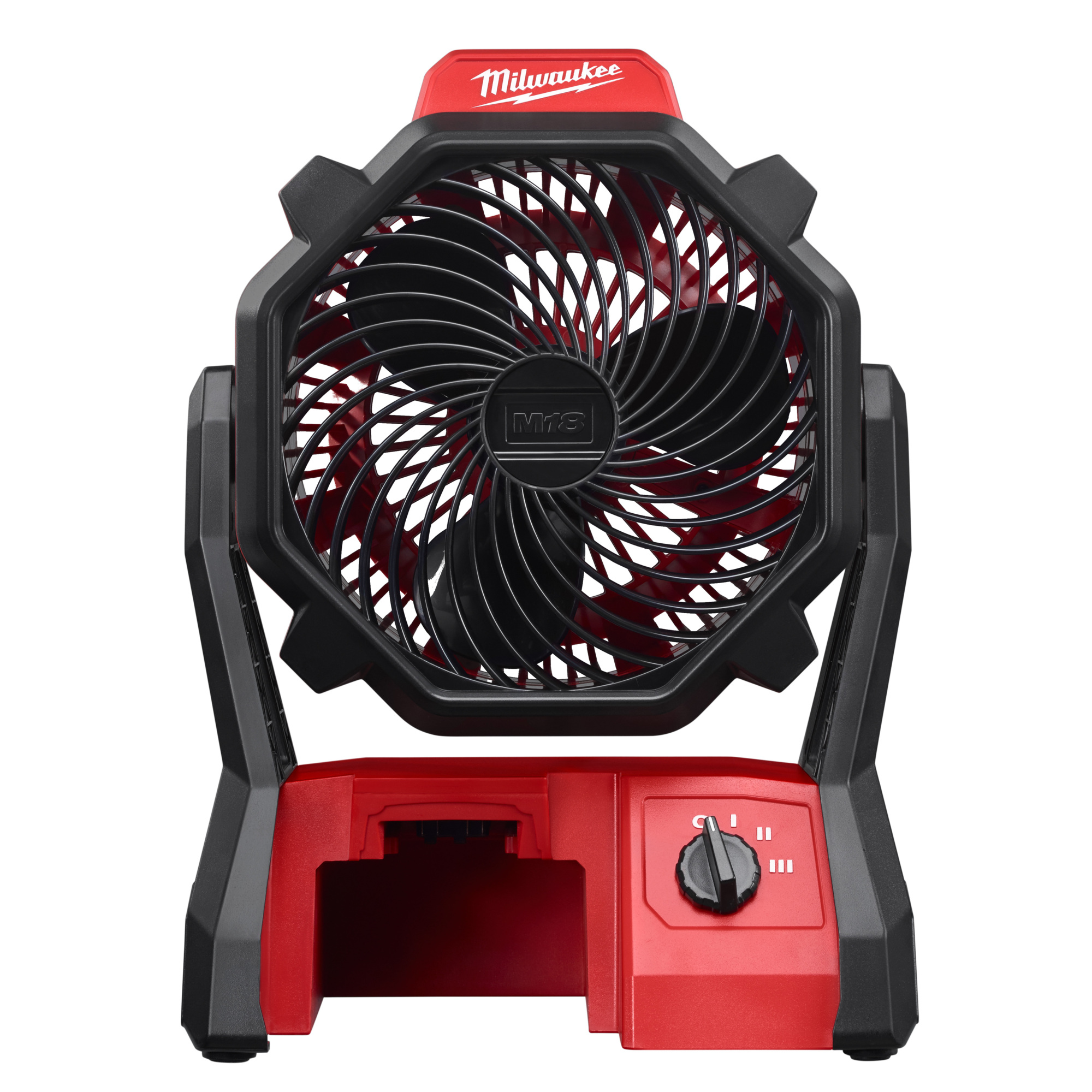 Milwaukee M18 Portable Jobsite Floor Fan - Tool Only, Model# 0886-20