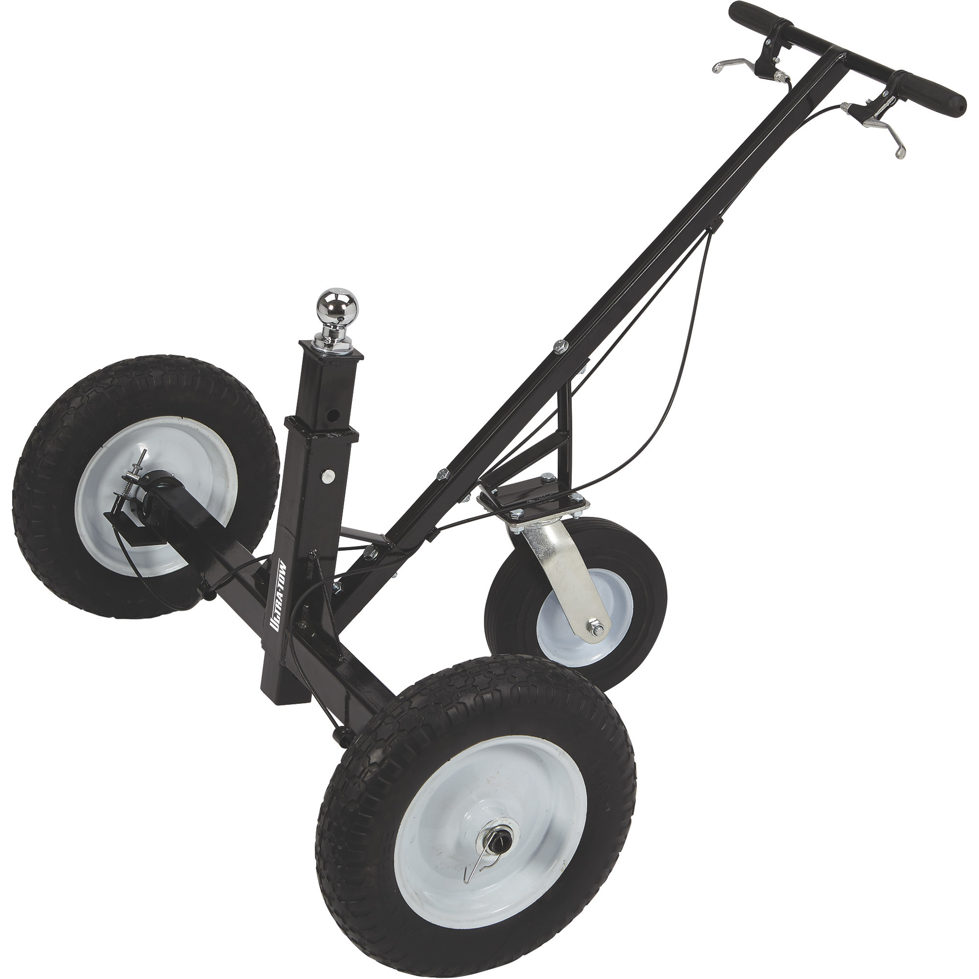 Ultra-Tow Heavy-Duty Adjustable Trailer Dolly with Brake - 1000-Lb. Capacity