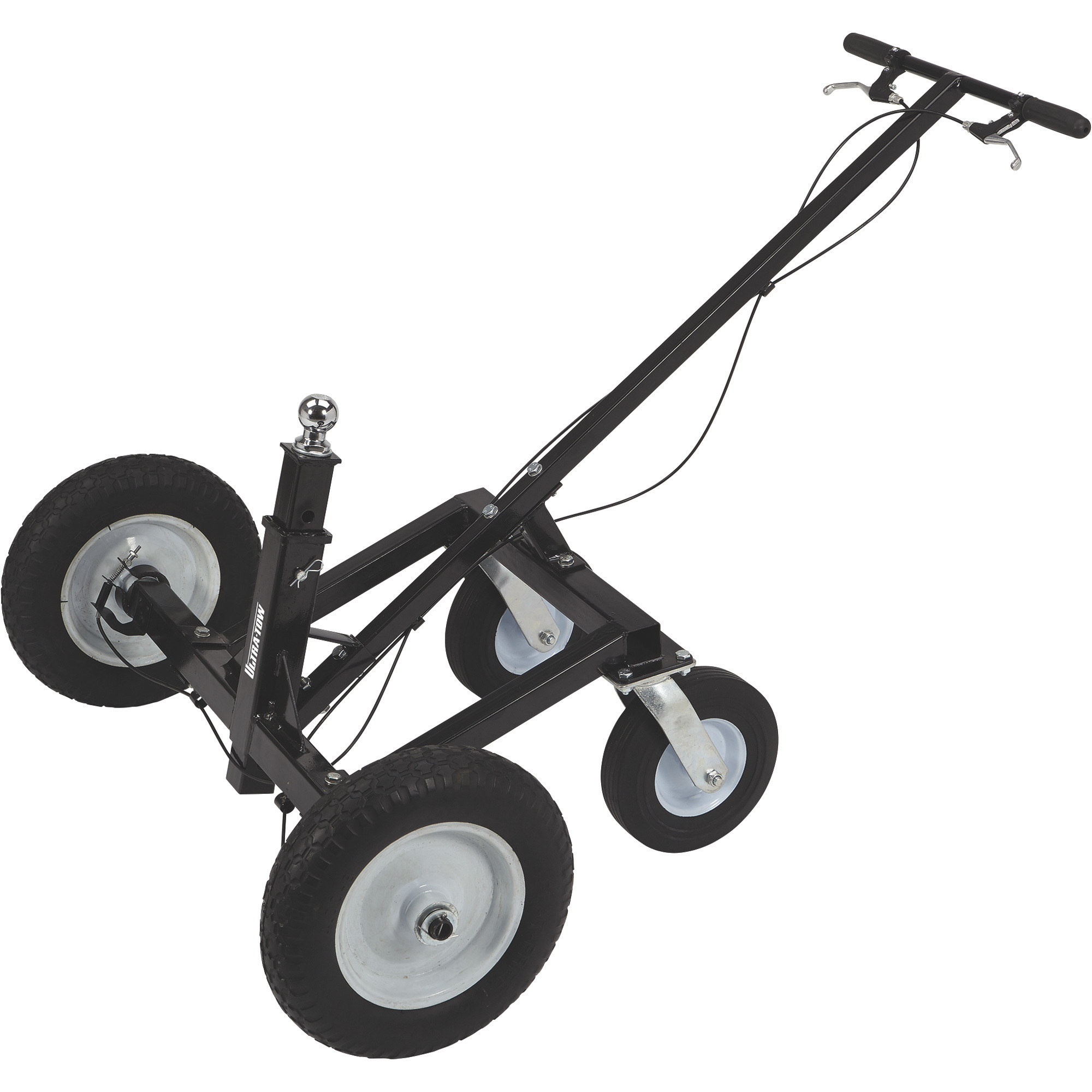 Ultra-Tow Heavy-Duty Adjustable Trailer Dolly with Brake - 1200-Lb. Capacity