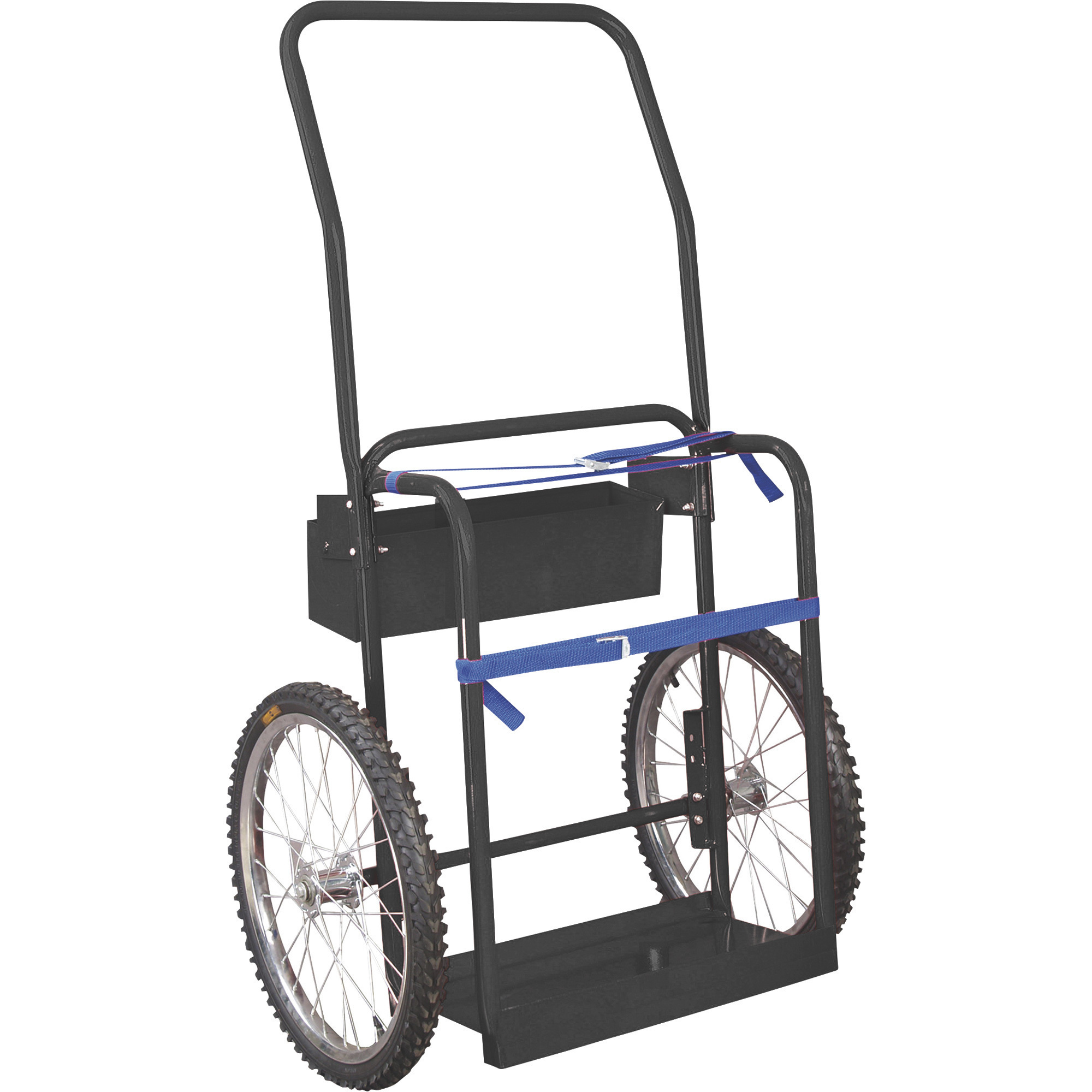 Klutch HiAxle Welding Cylinder Cart, 220Lb. Capacity, Pneumatic