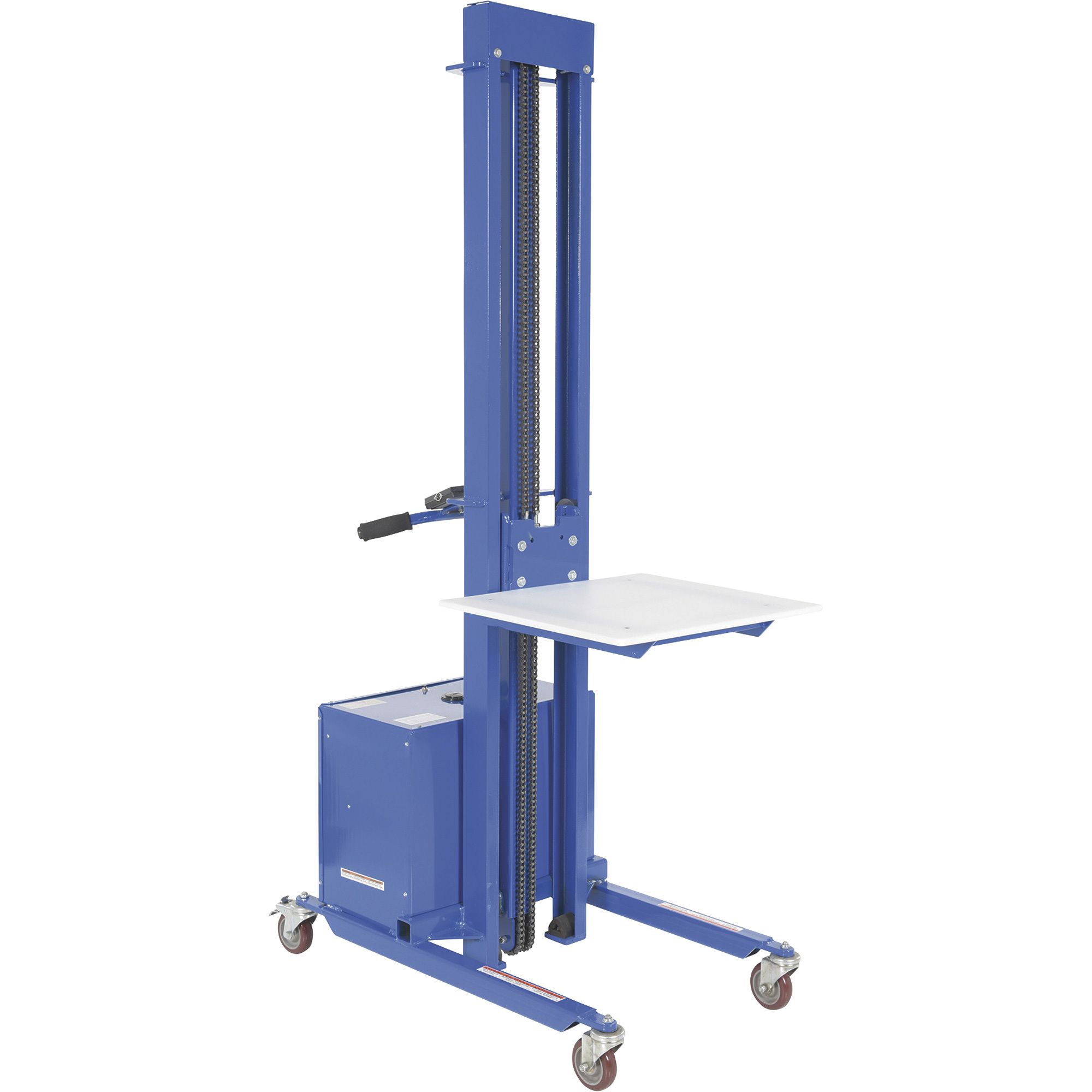 Vestil, Quick lift DC powered lift 72in. raised height, Load Capacity ...