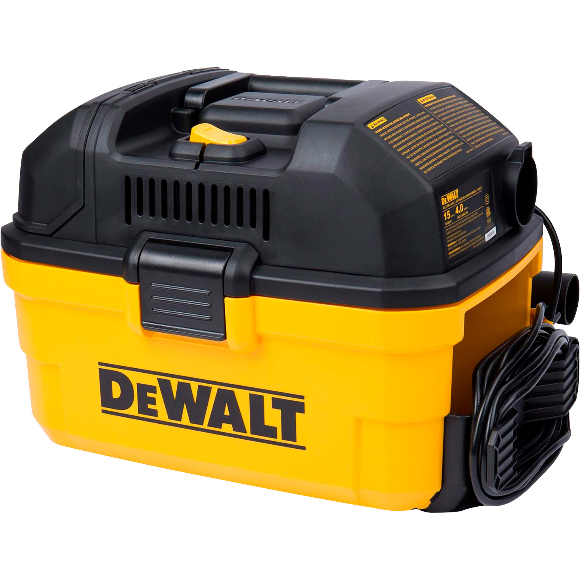 DEWALT Wet/Dry Vacuum — 90 CFM, 4-Gallon, 5 HP | Northern Tool